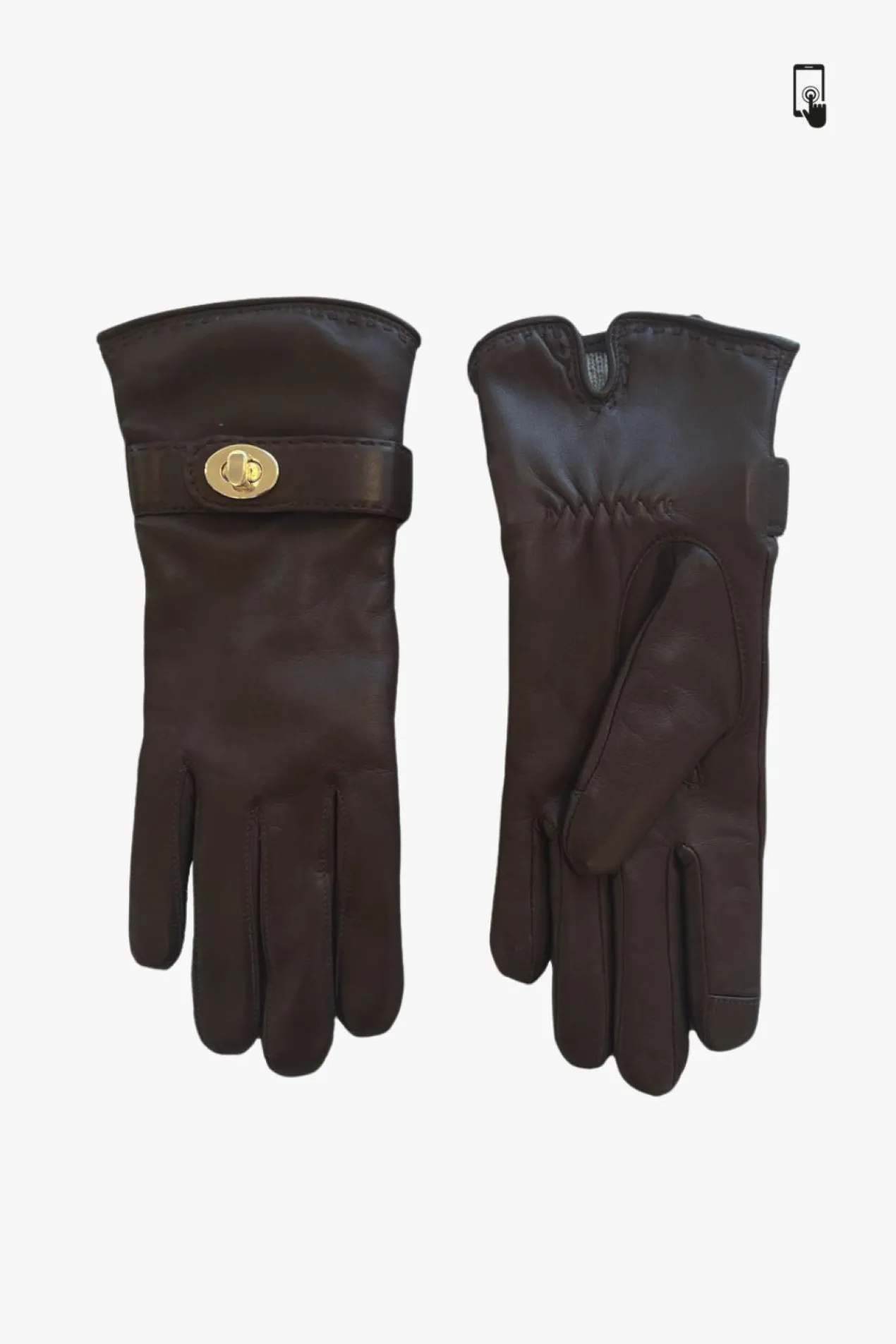 Adax glove Kaia Dark brown