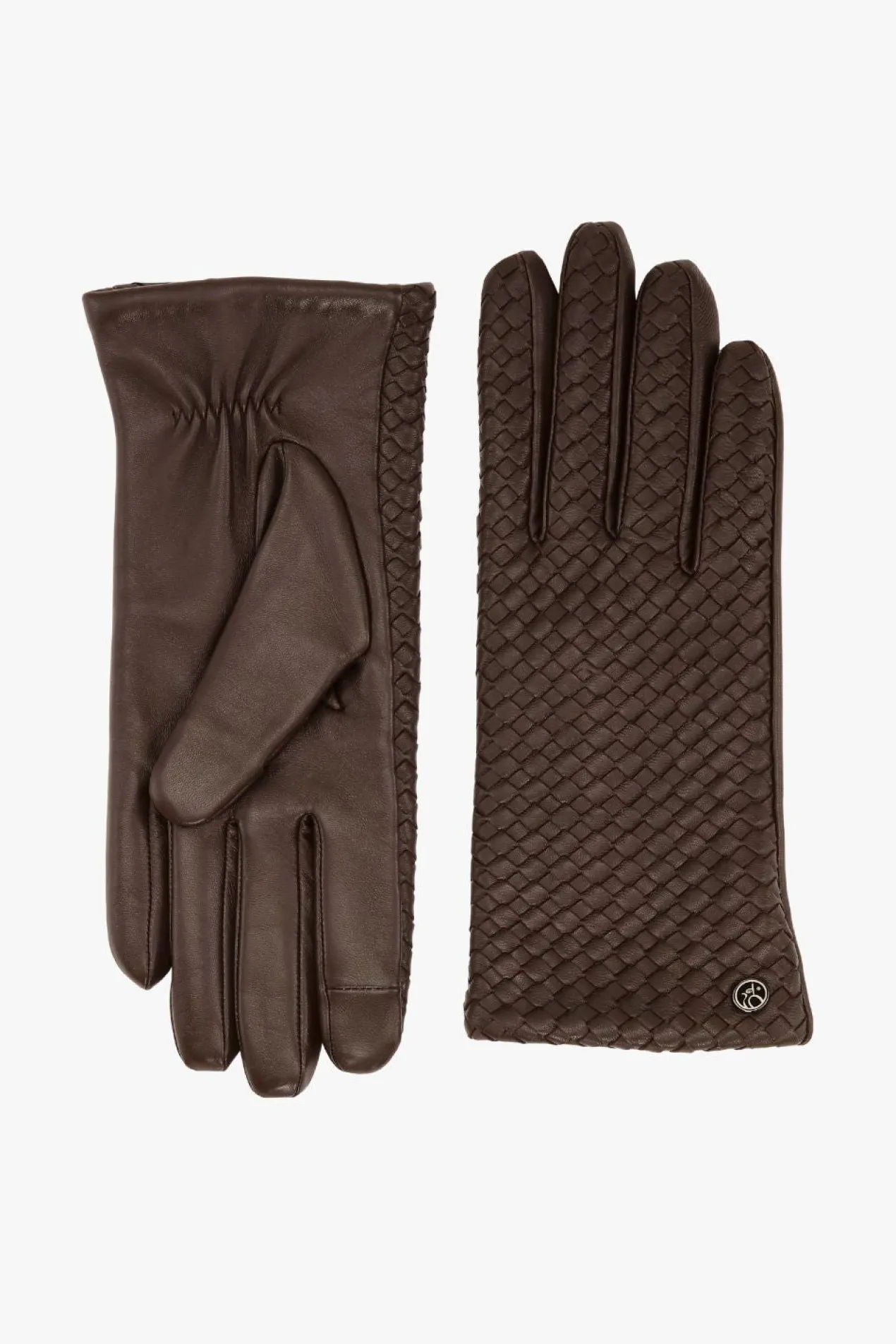 Adax glove Silke Dark brown