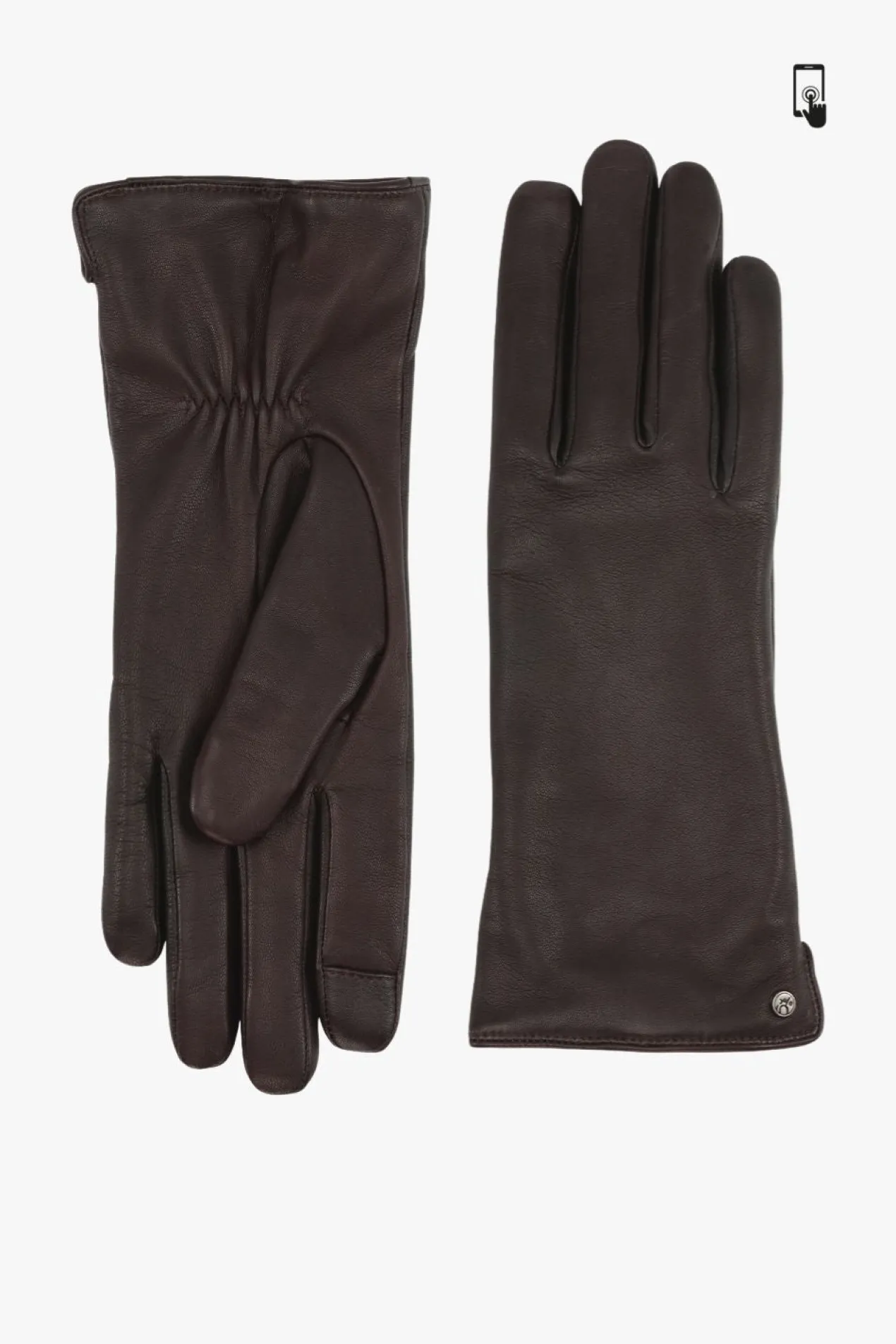 Adax glove Simonia Dark brown