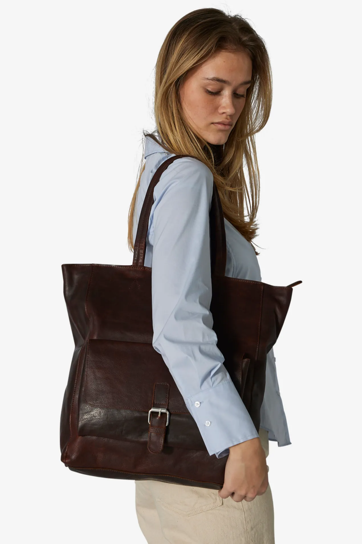 Catania shopper Robin Dark brown