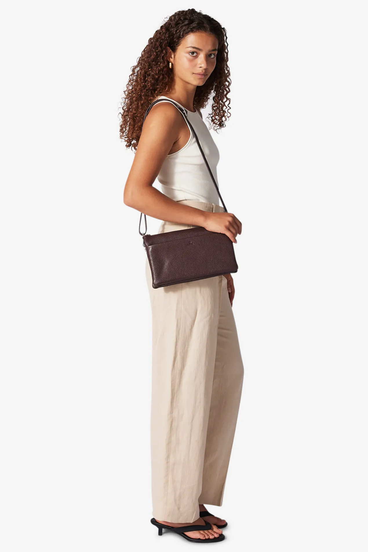 Cormorano combi clutch Jasmina Burgundy