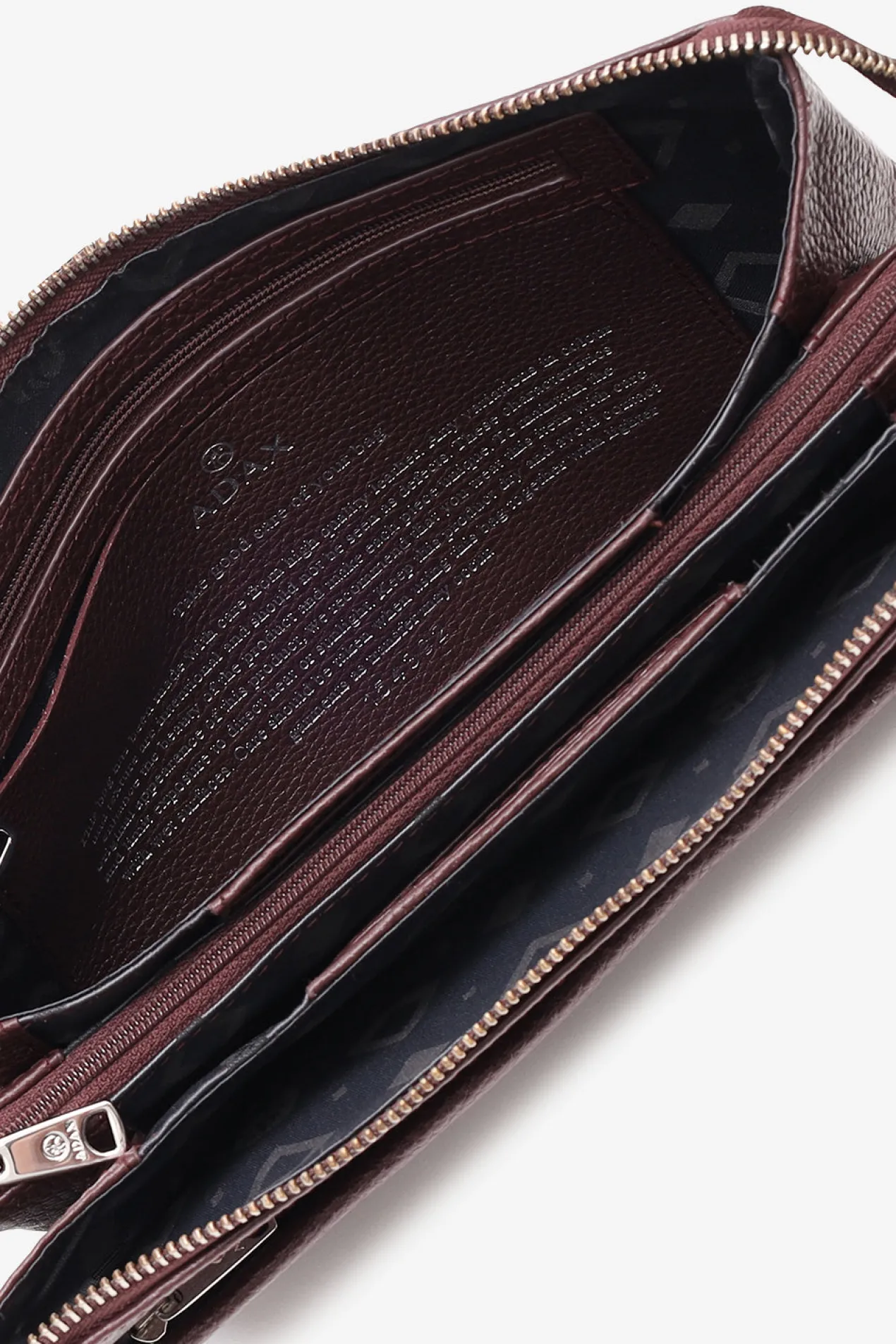 Cormorano combi clutch Jasmina Burgundy