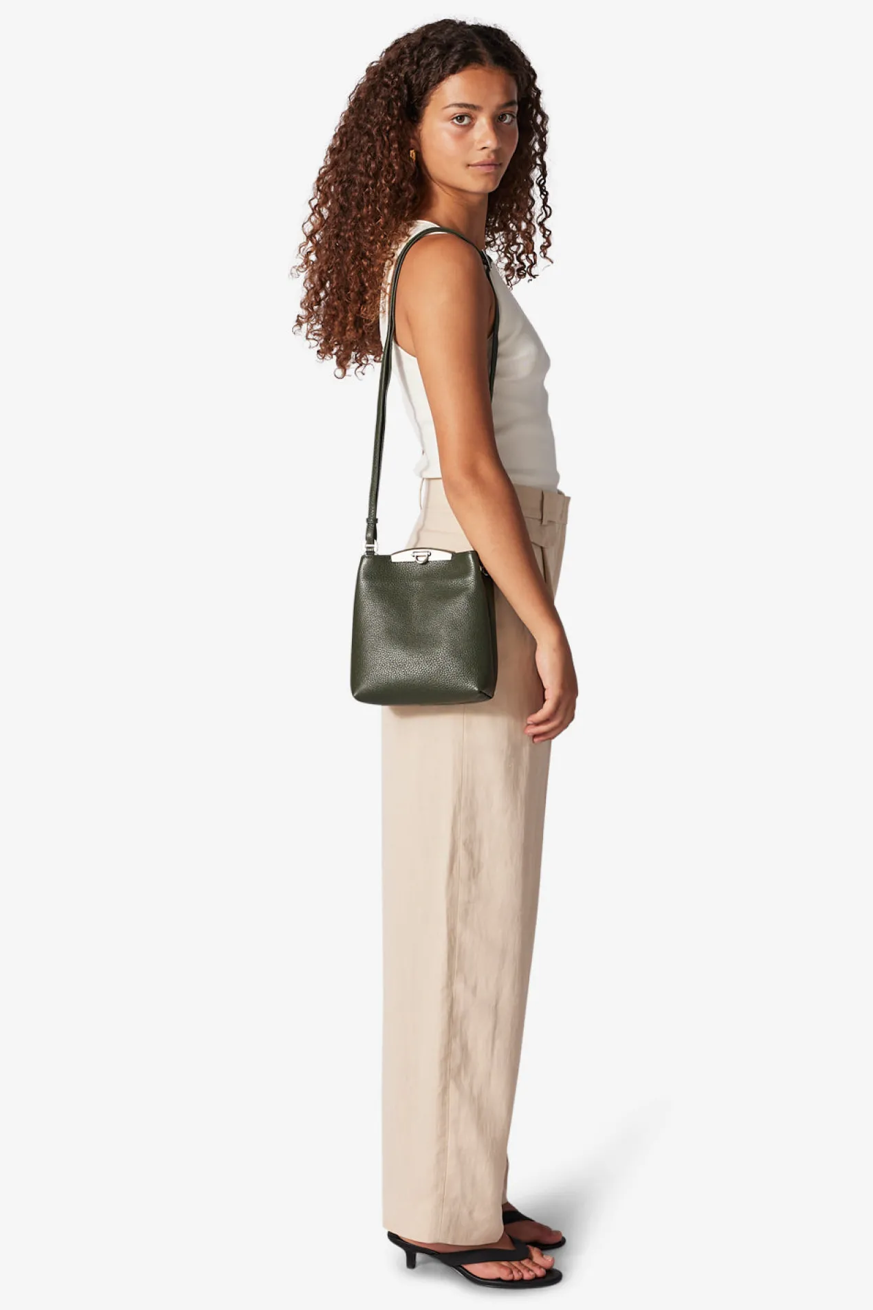 Cormorano shoulder bag Vilma Leaf green