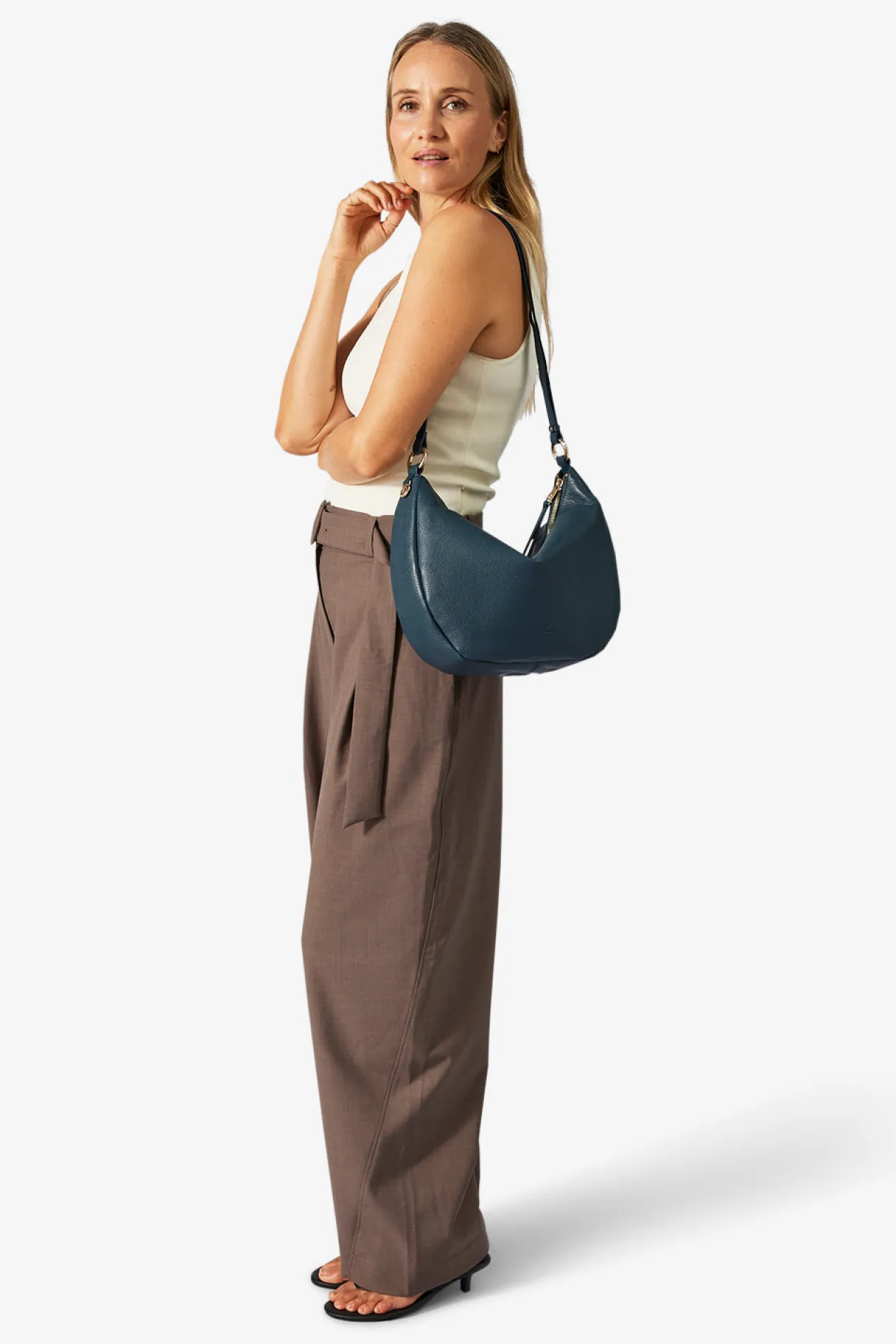 Cormorano shoulder bag Mathilde Petrol