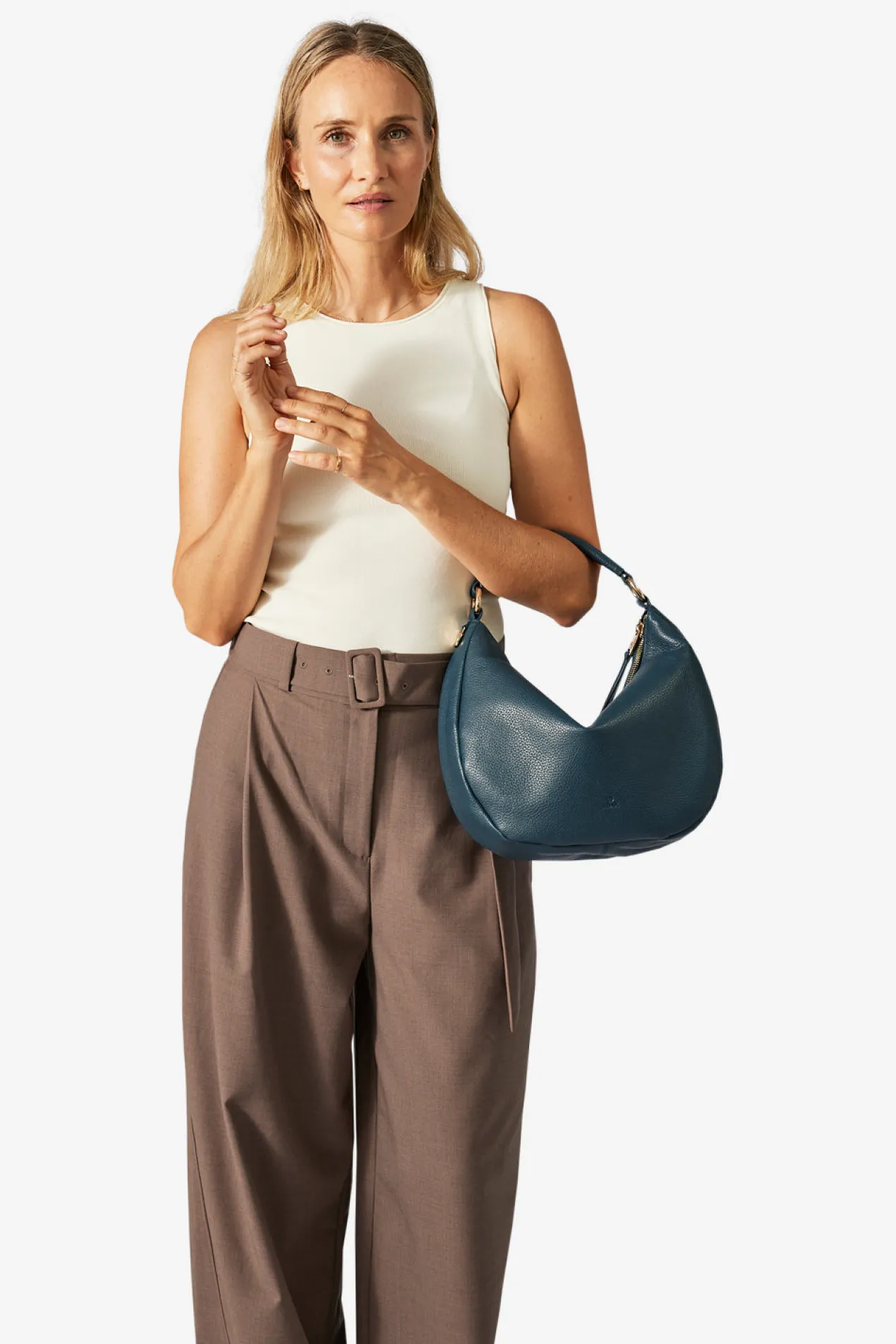 Cormorano shoulder bag Mathilde Petrol