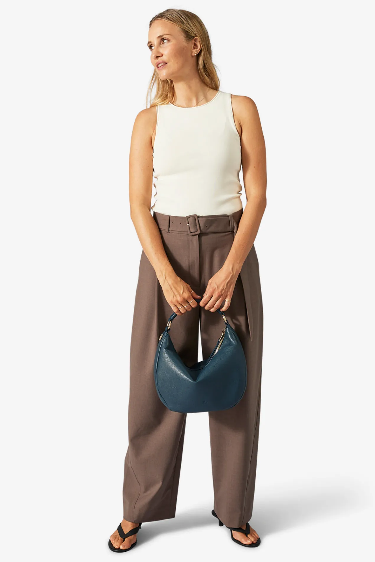 Cormorano shoulder bag Mathilde Petrol