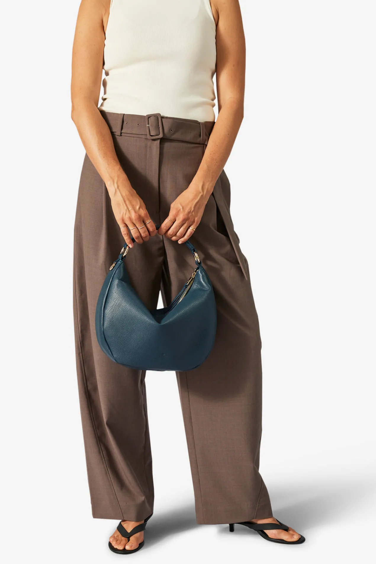 Cormorano shoulder bag Mathilde Petrol