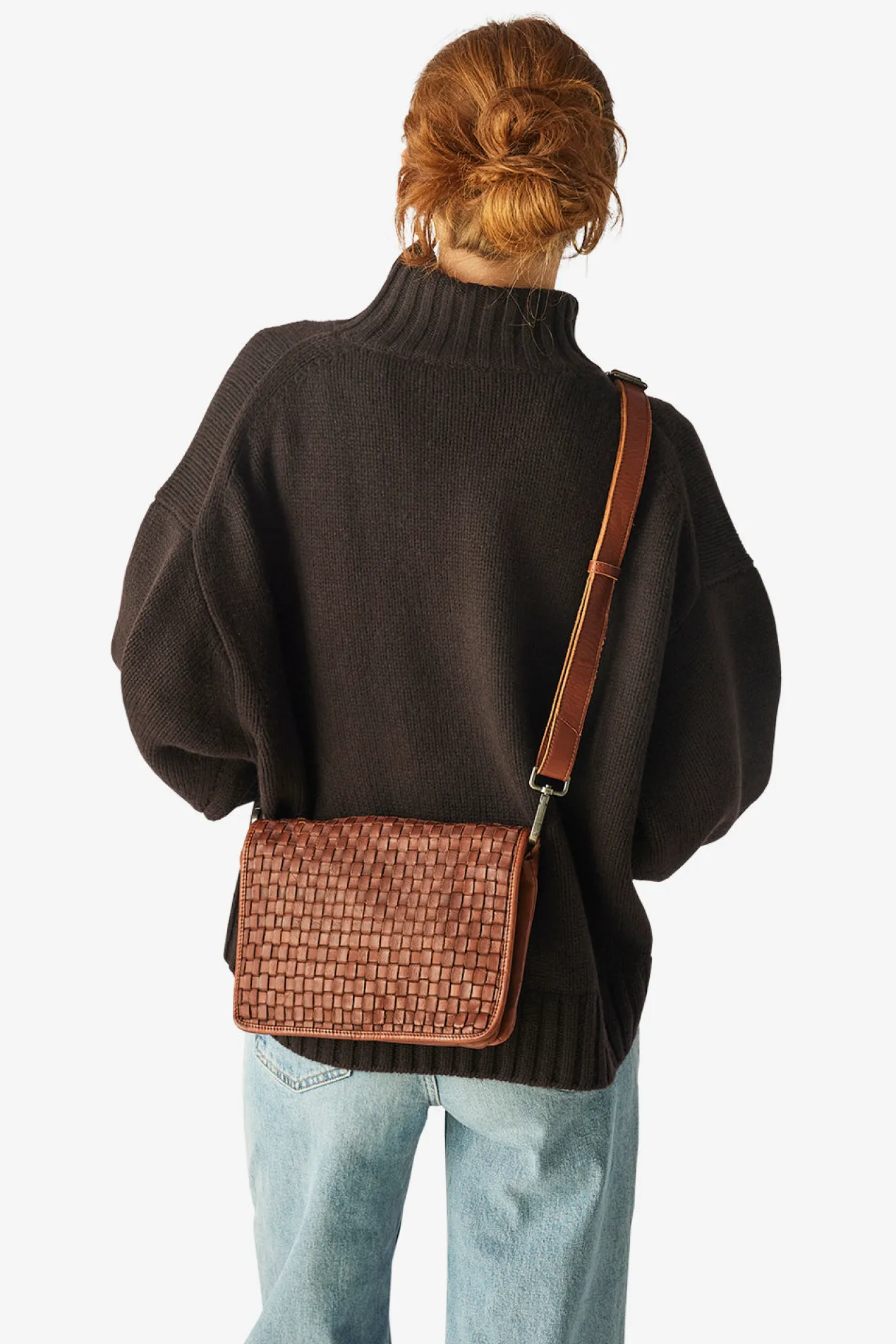 Corsico shoulder bag Sara Cognac