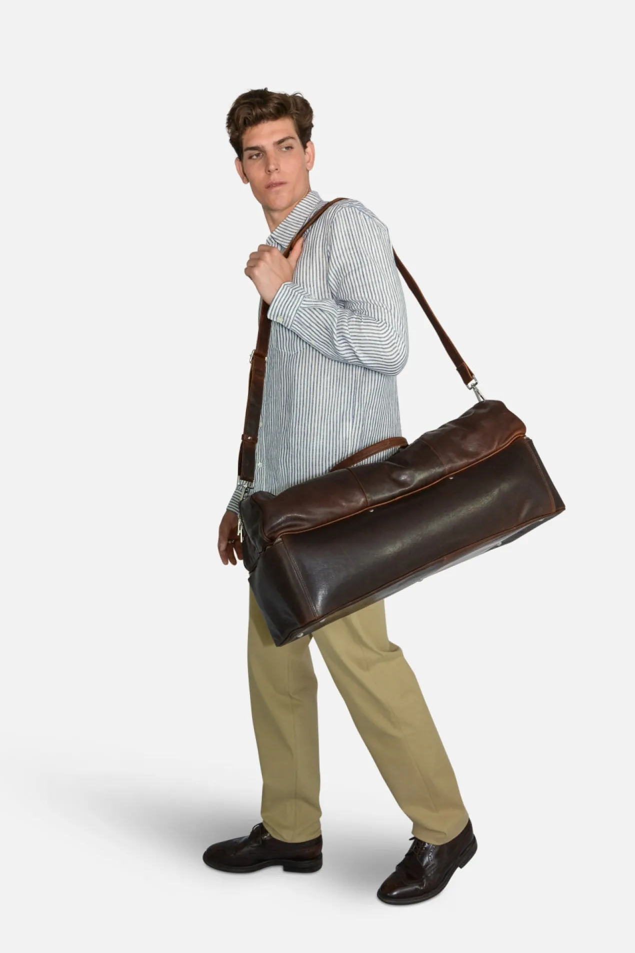 Dufour/Adax bag Aladdin Dark brown