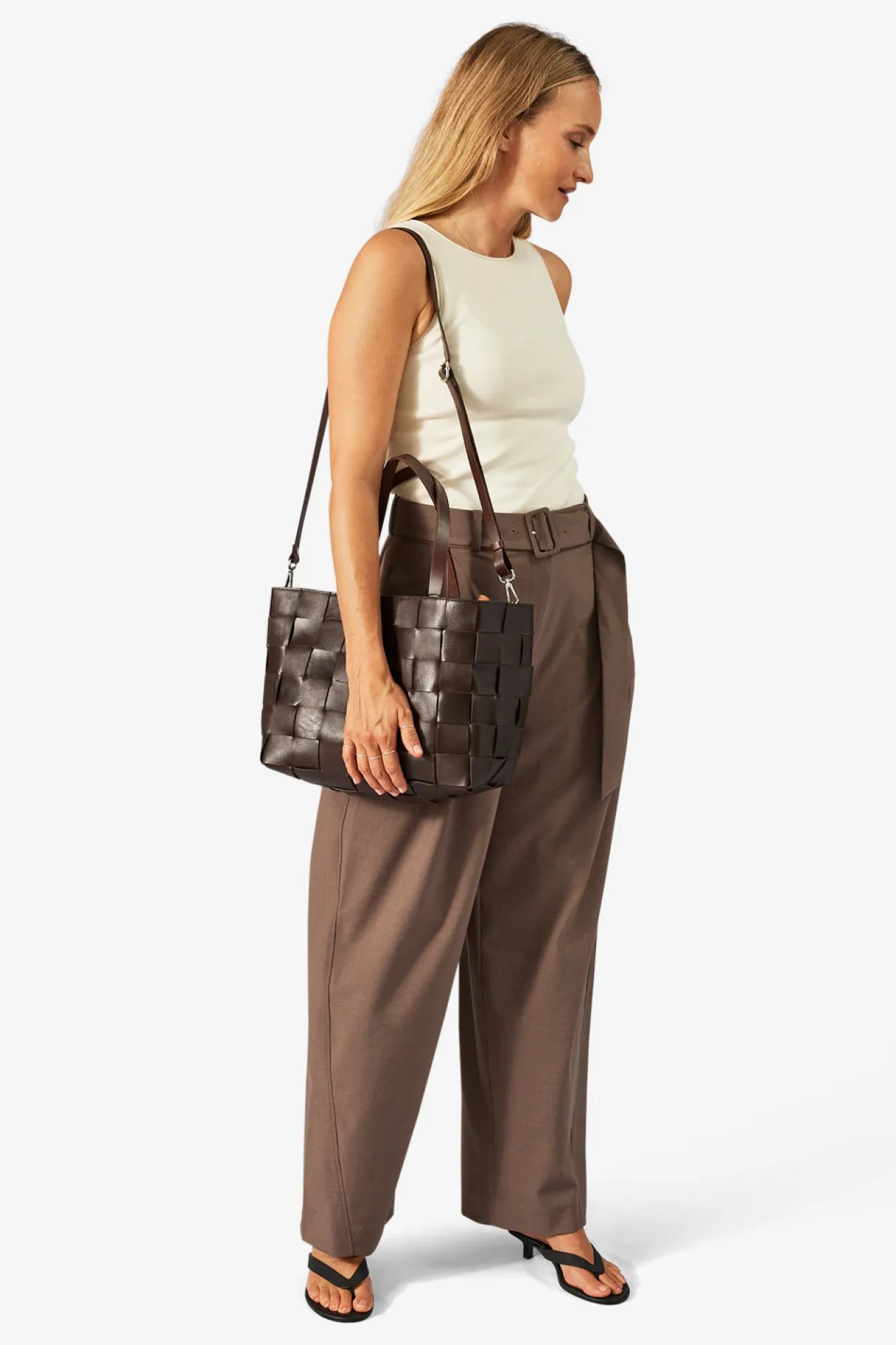 Limona shopper Meike Dark brown