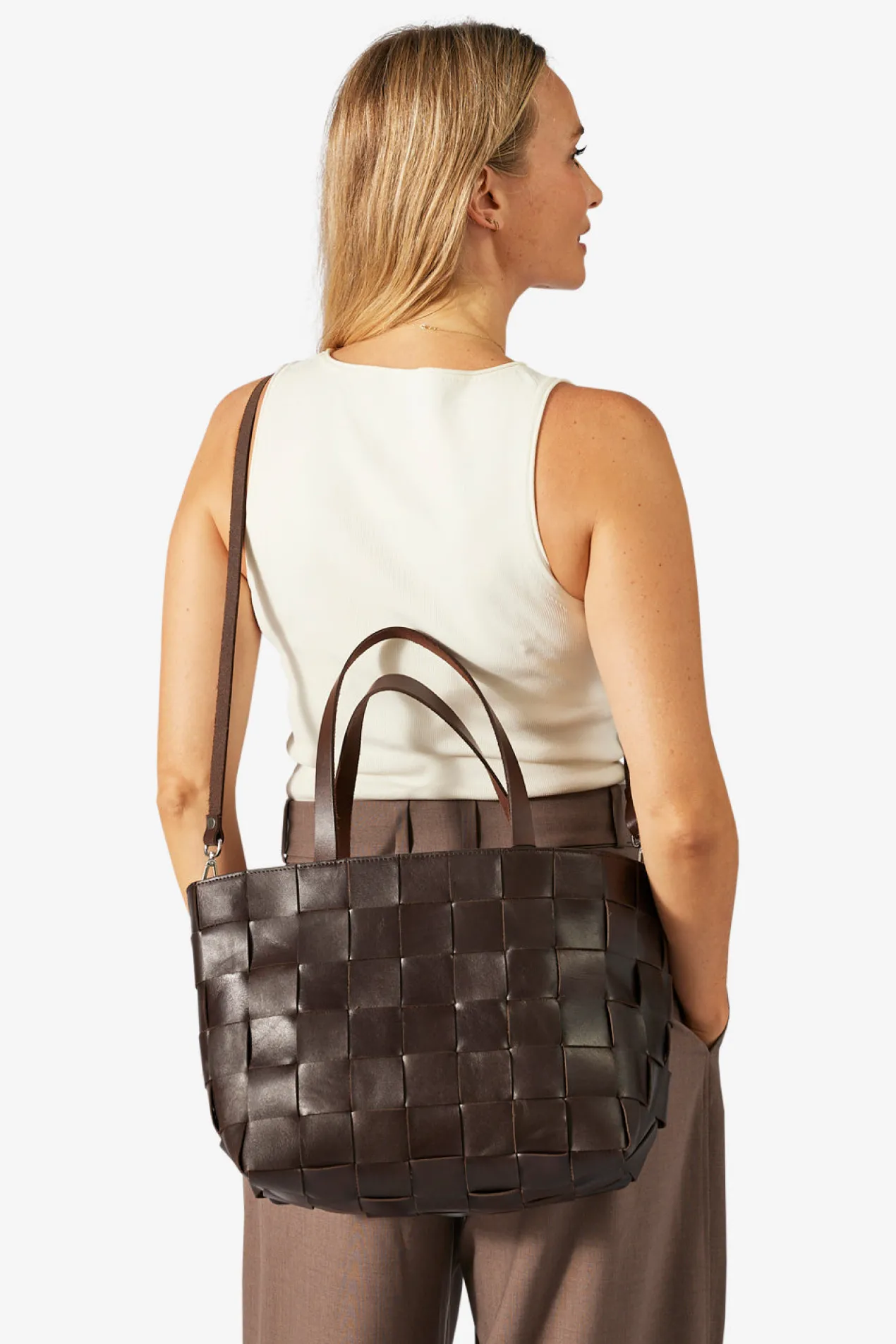 Limona shopper Meike Dark brown