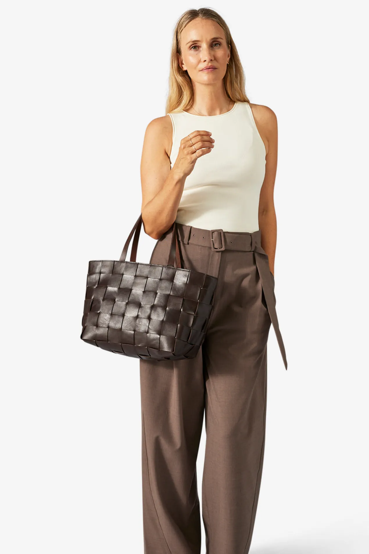 Limona shopper Meike Dark brown