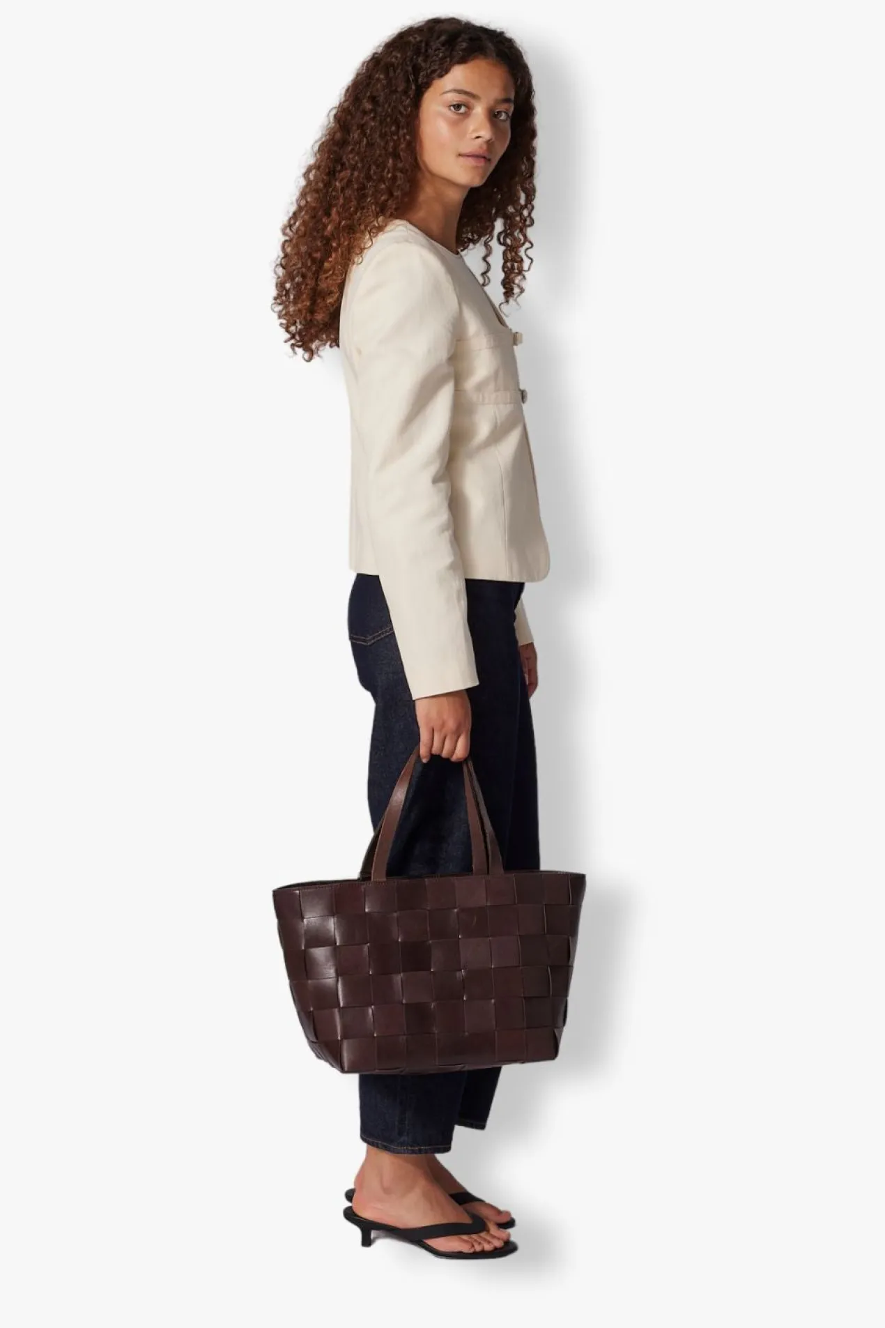 Limona shopper Meike Dark brown