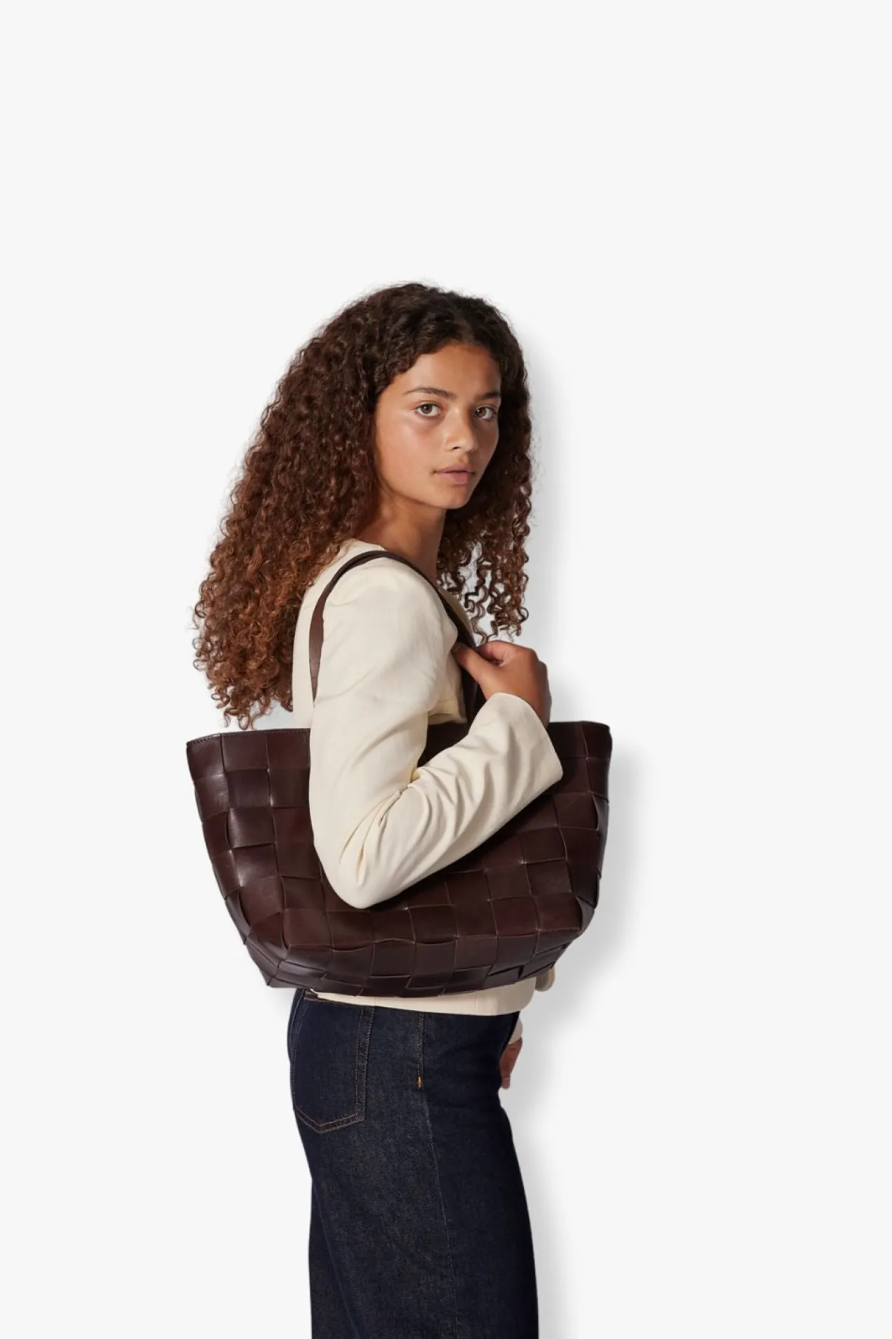 Limona shopper Meike Dark brown