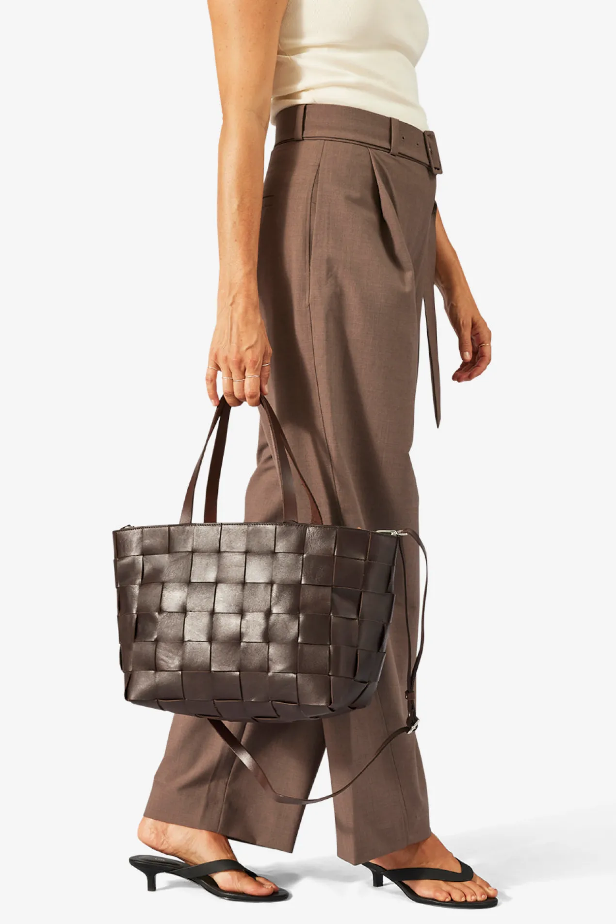 Limona shopper Meike Dark brown