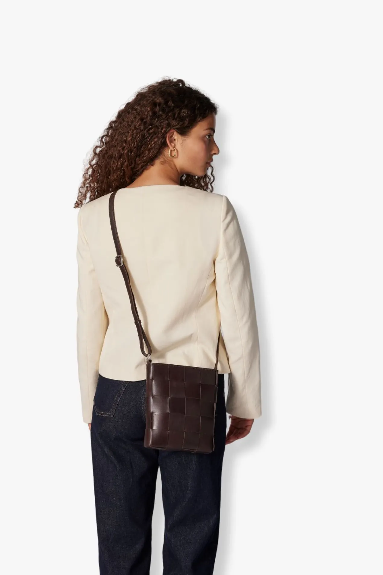 Limona shoulder bag Zelda Dark brown