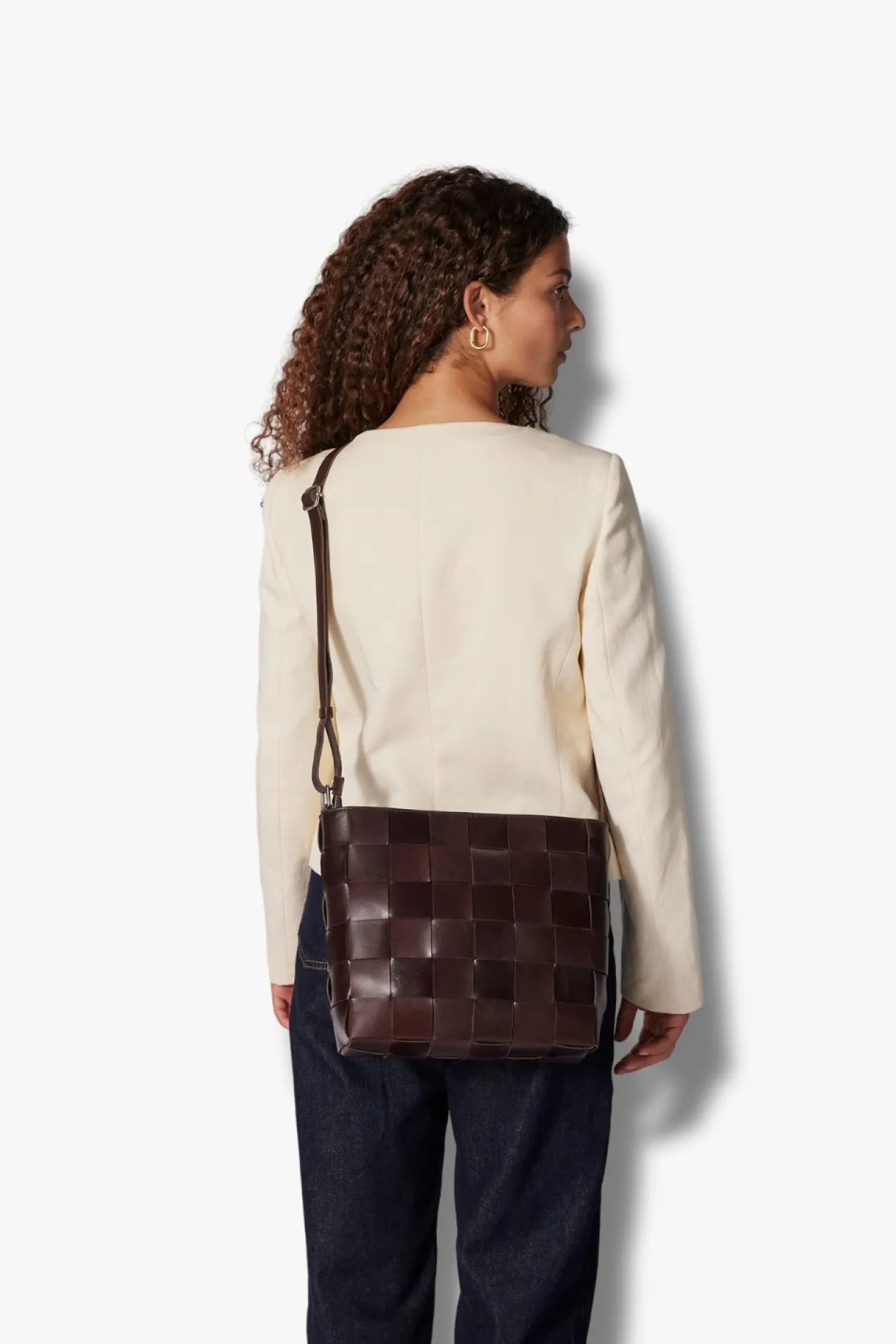 Limona shoulder bag Marthe Dark brown