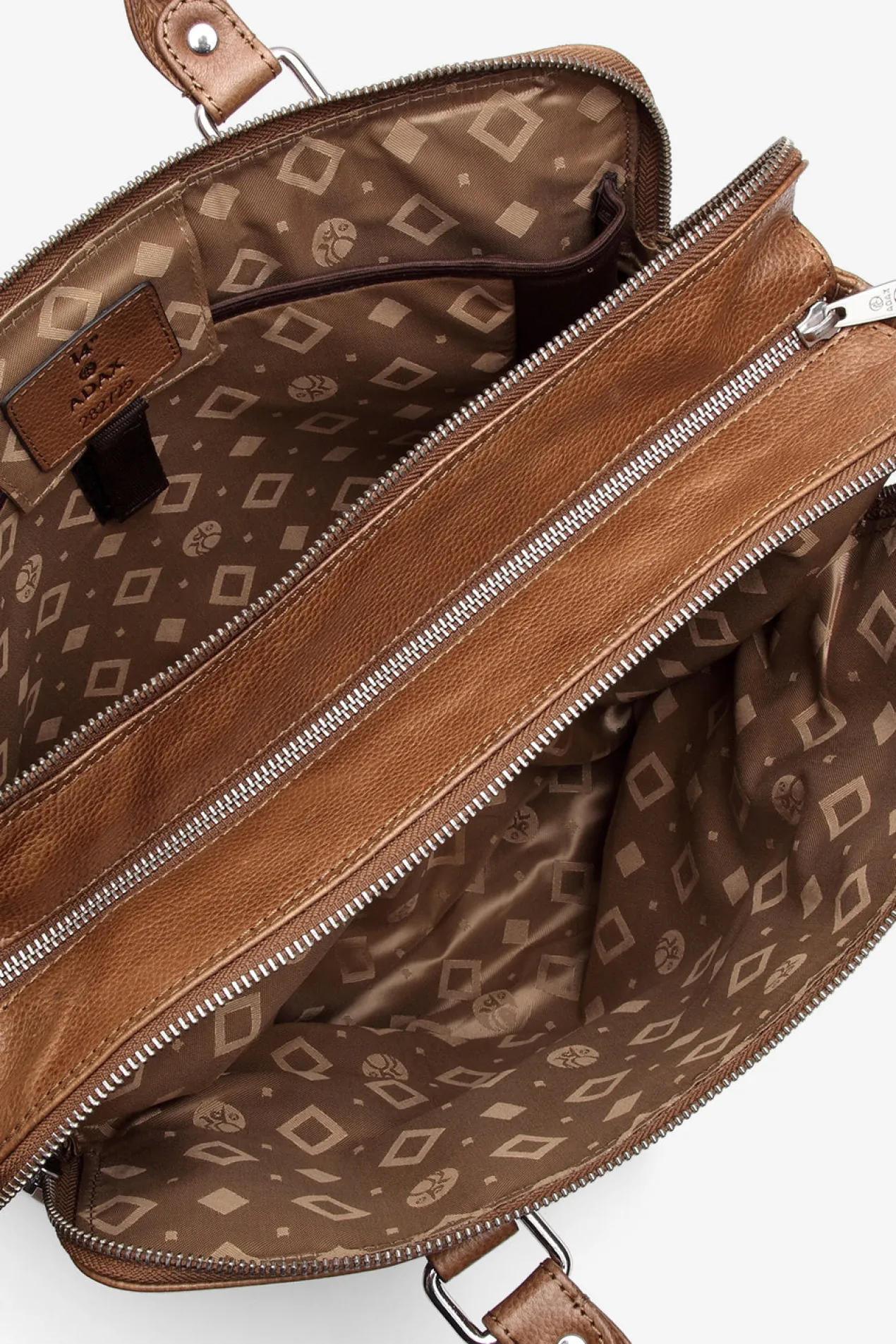 Napoli handbag Gerda 14¨ Cognac