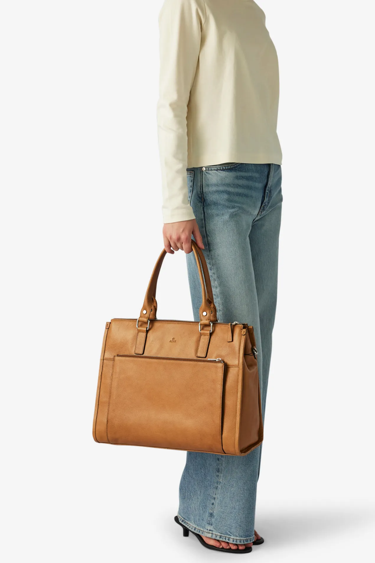 Napoli working bag Lulu 14¨ Cognac