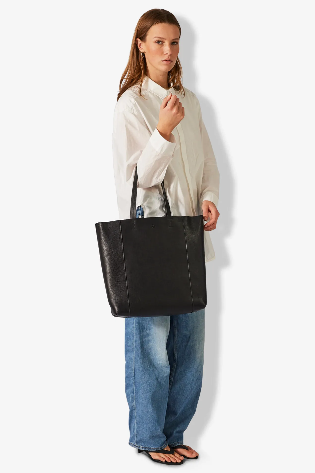 Portofino shopper Line Black