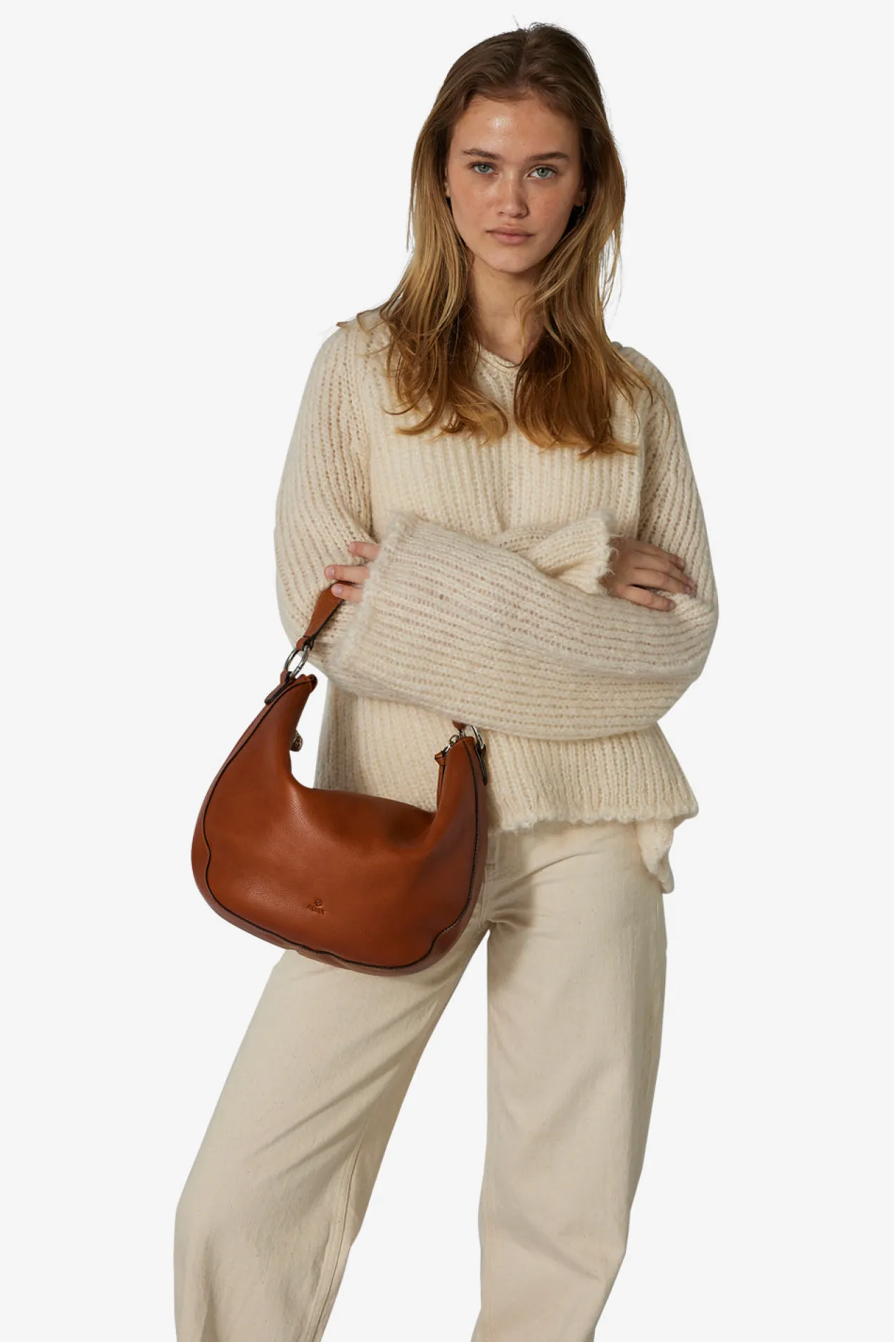 Portofino shoulder bag Lotte Brown