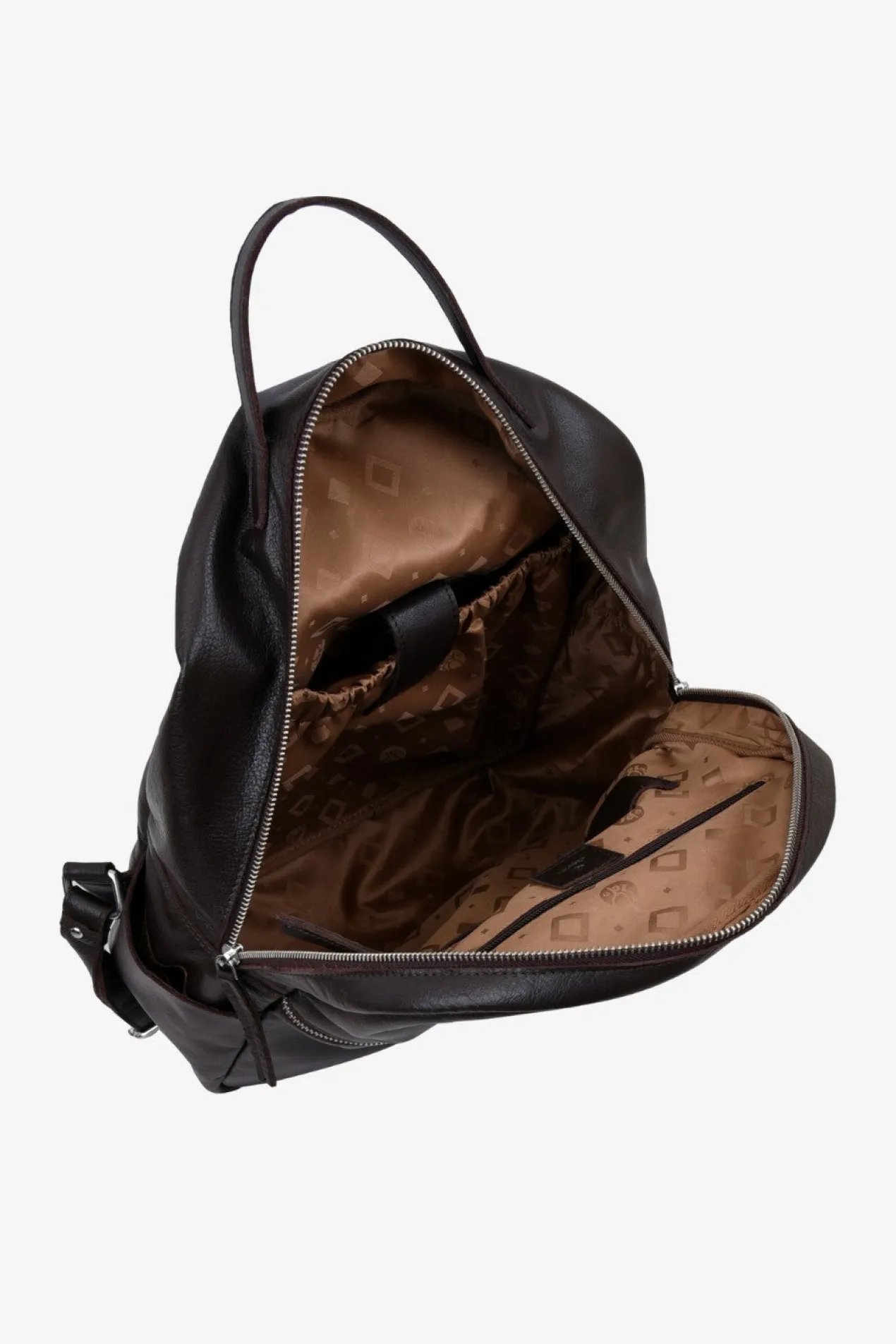 Prato backpack Calvin Dark brown