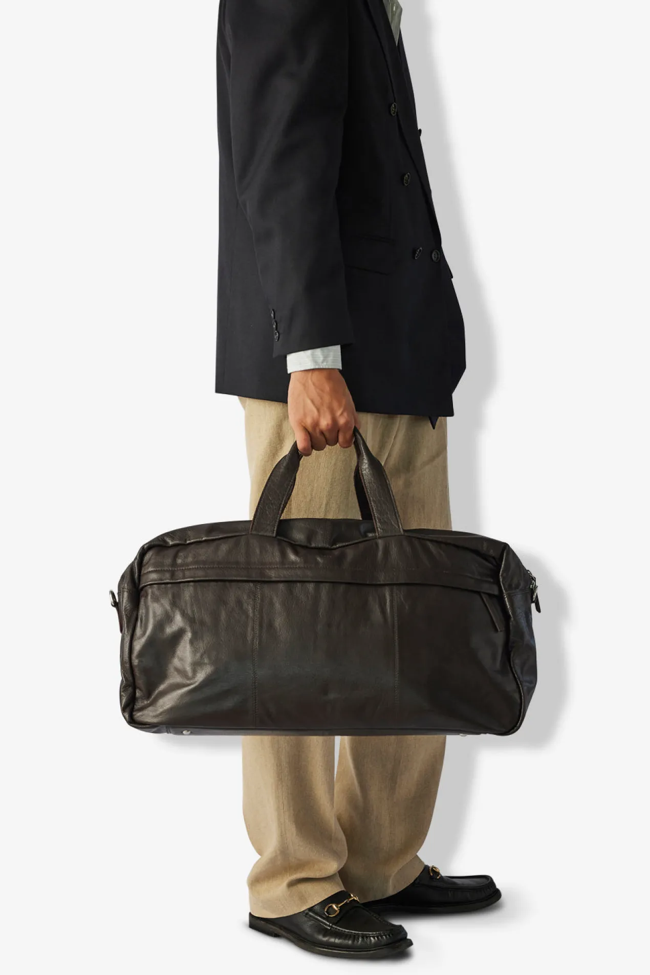 Prato weekend bag Arthur Dark brown