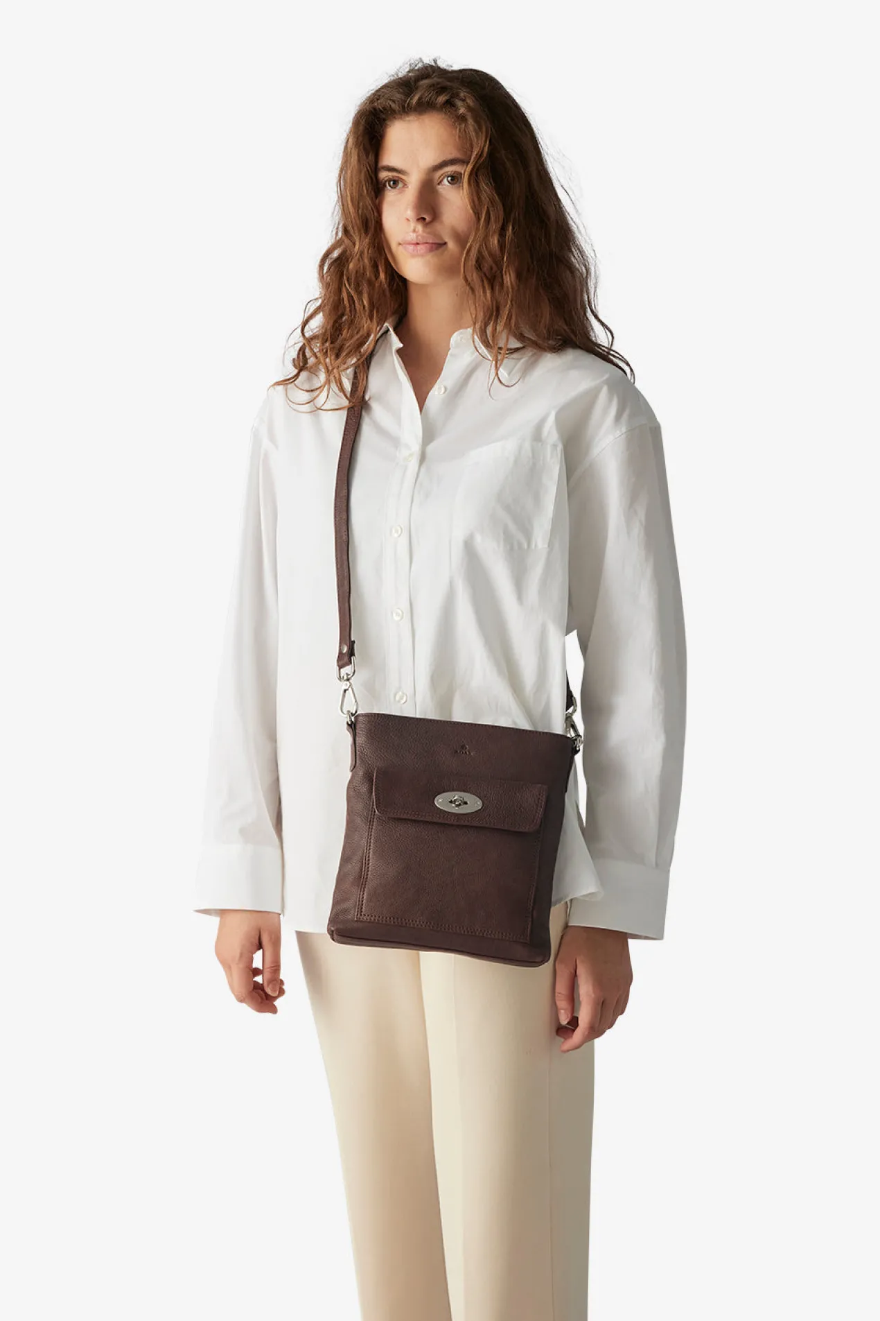 Ravenna crossbody Frigga Dark brown