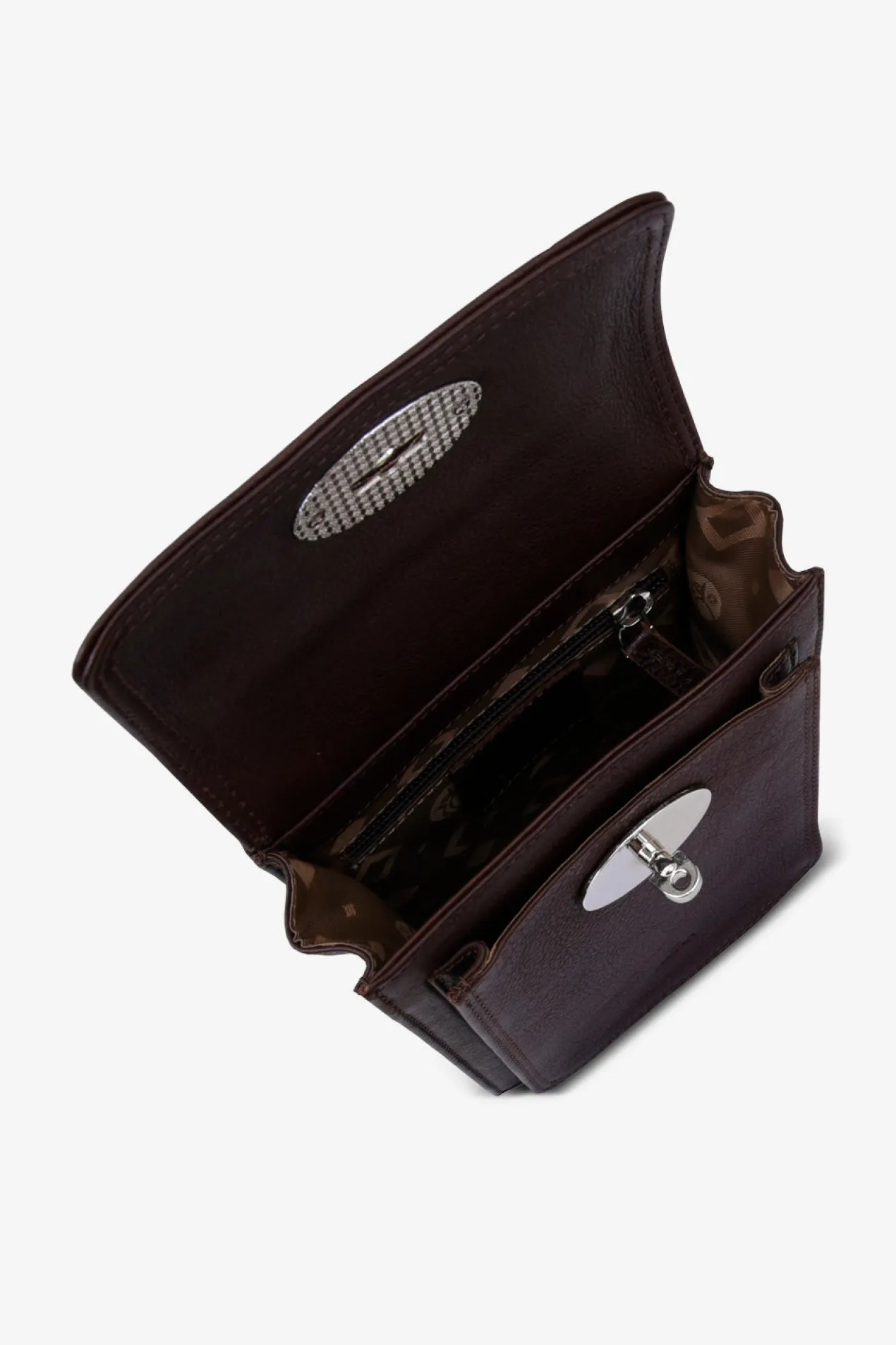 Ravenna shoulder bag Estelle Dark brown