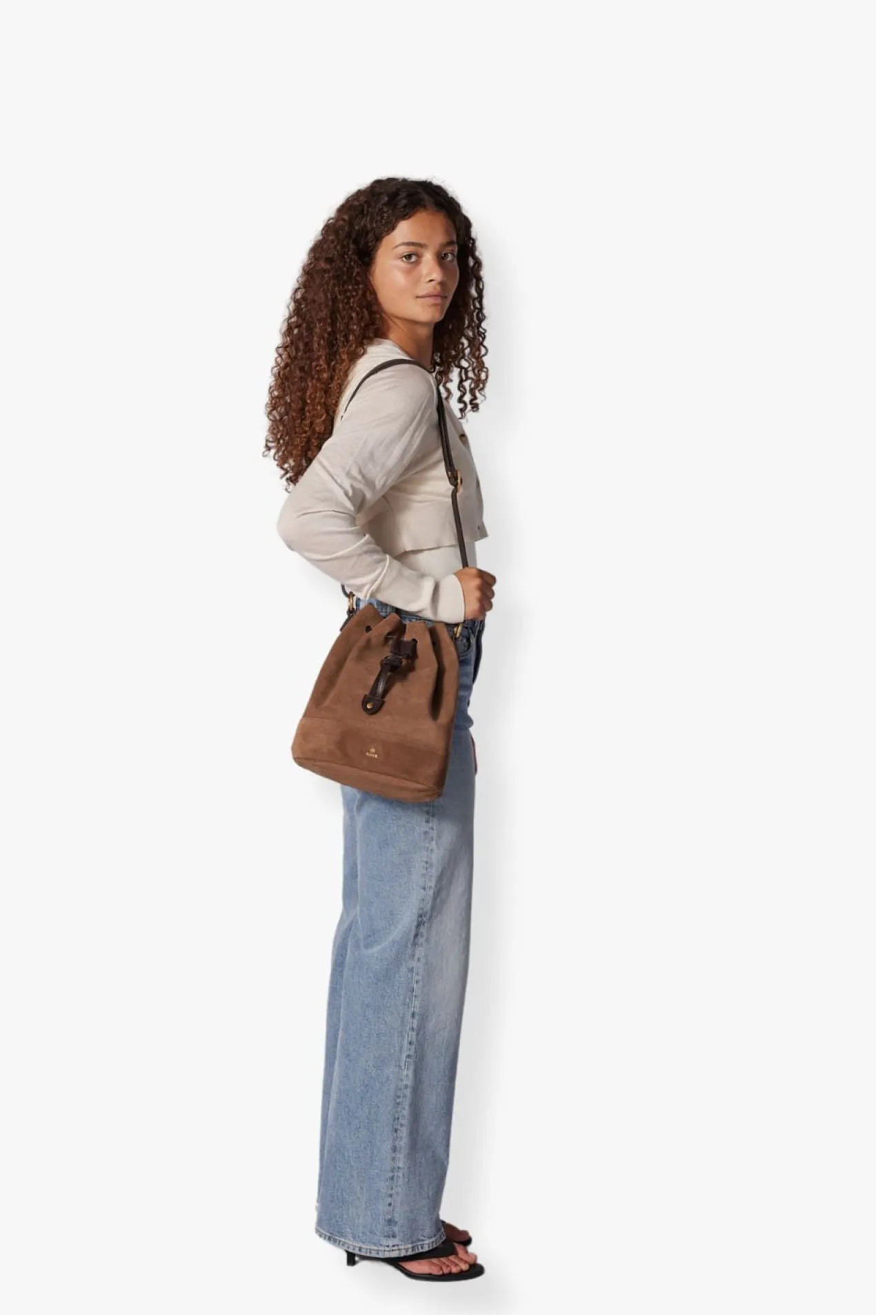Rozzano bucket bag Laila Latte