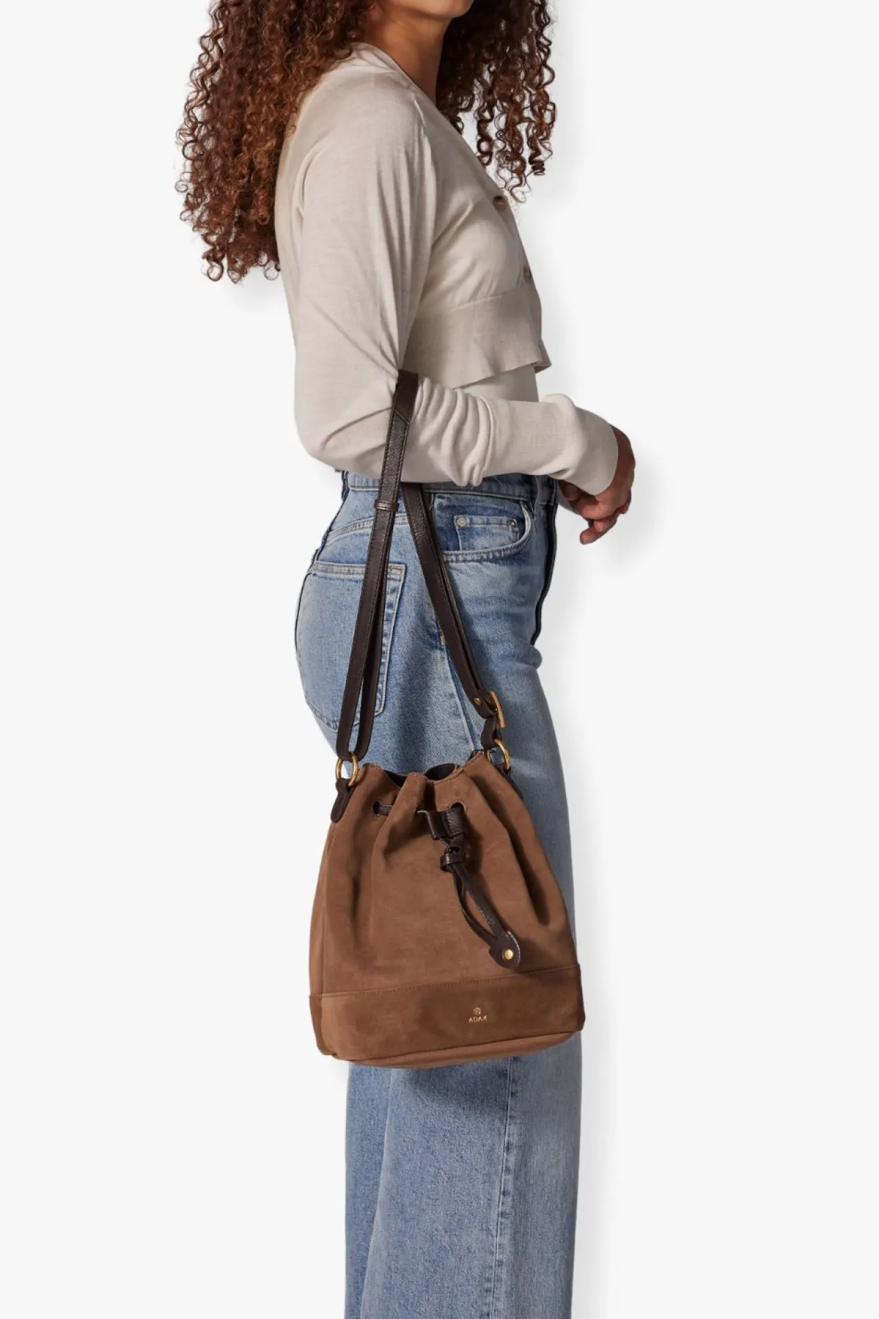 Rozzano bucket bag Laila Latte