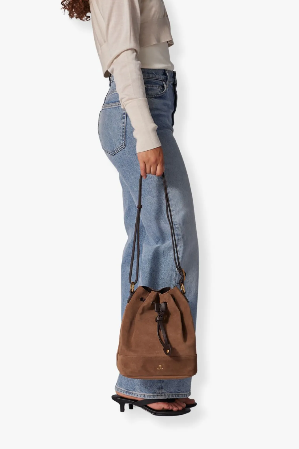 Rozzano bucket bag Laila Latte