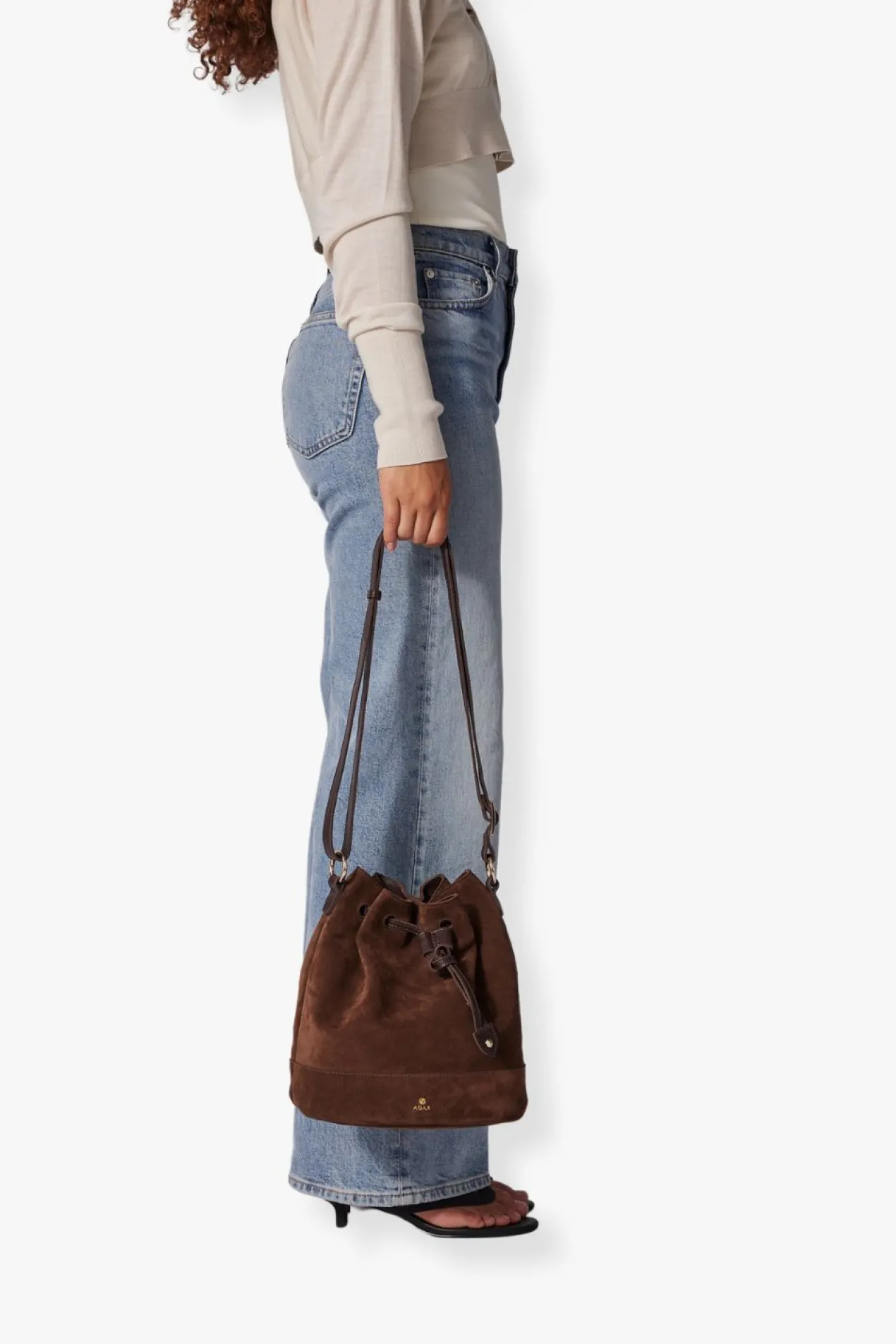 Rozzano bucket bag Laila Chocolate