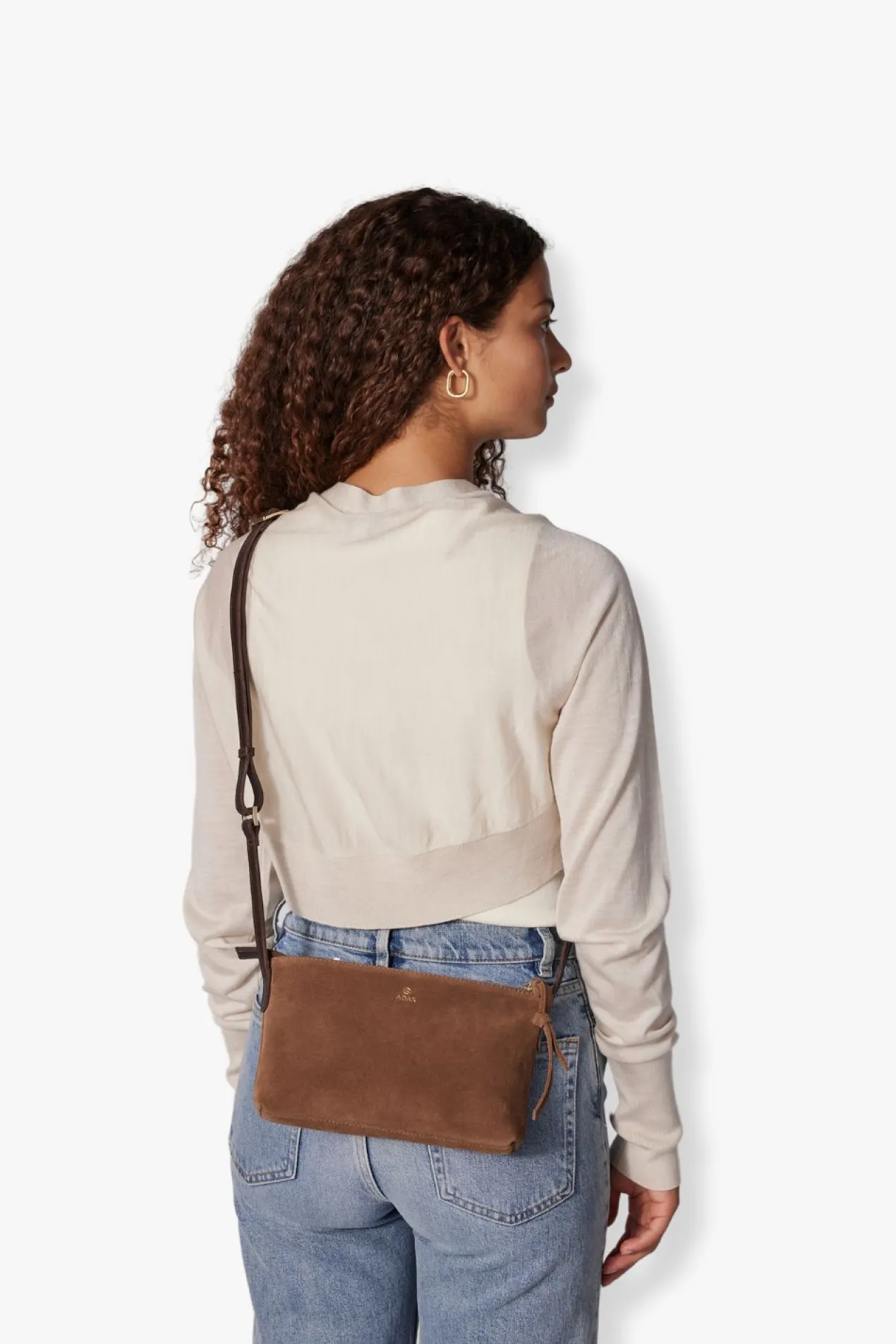 Rozzano shoulder bag Lilly Latte