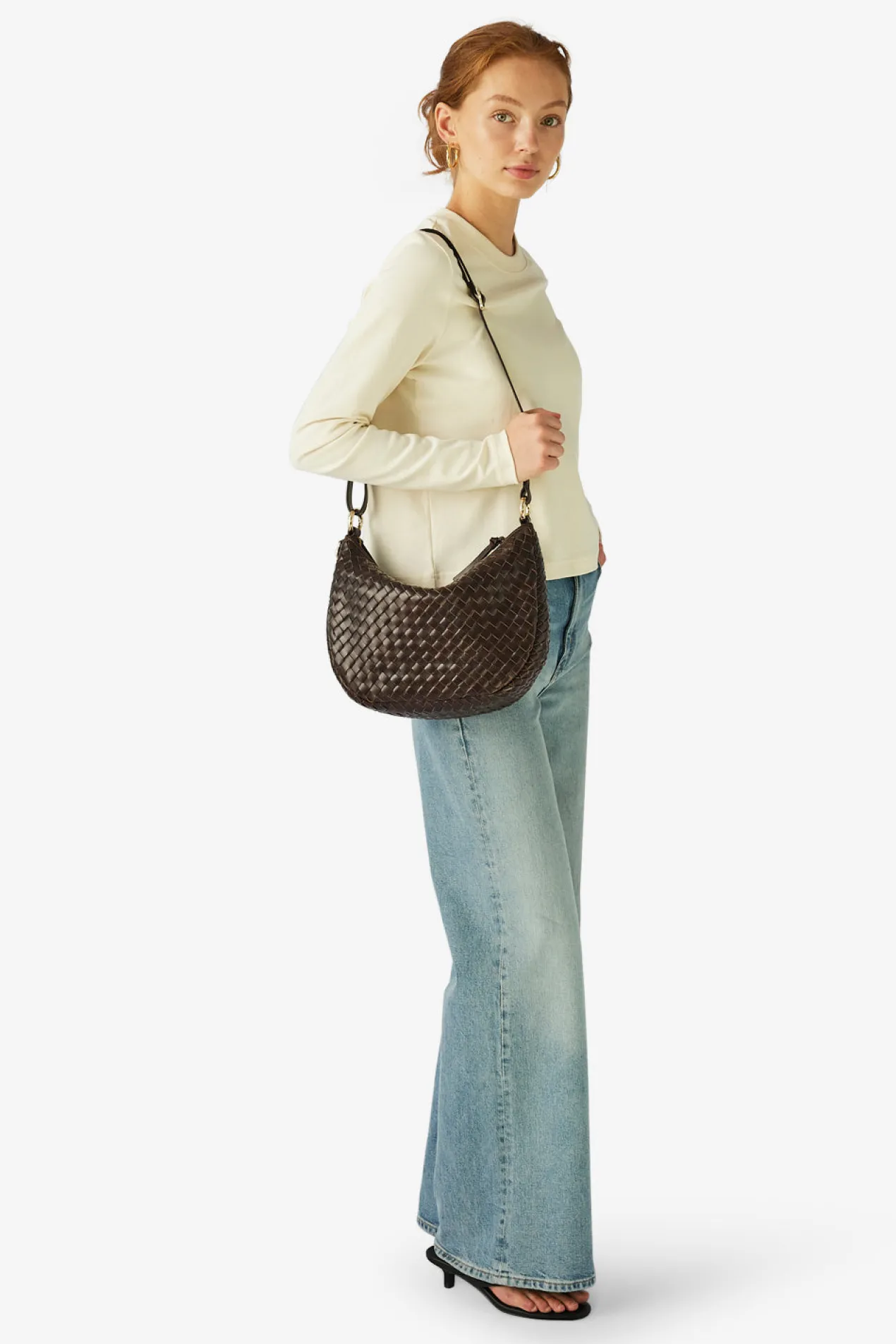 Salerno shoulder bag Marlin Dark brown