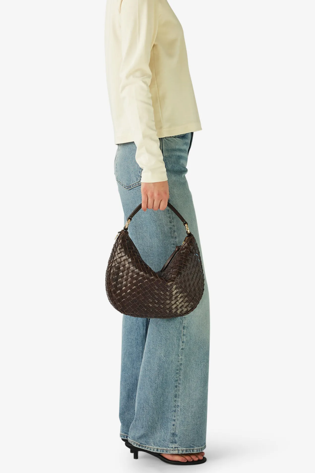 Salerno shoulder bag Marlin Dark brown