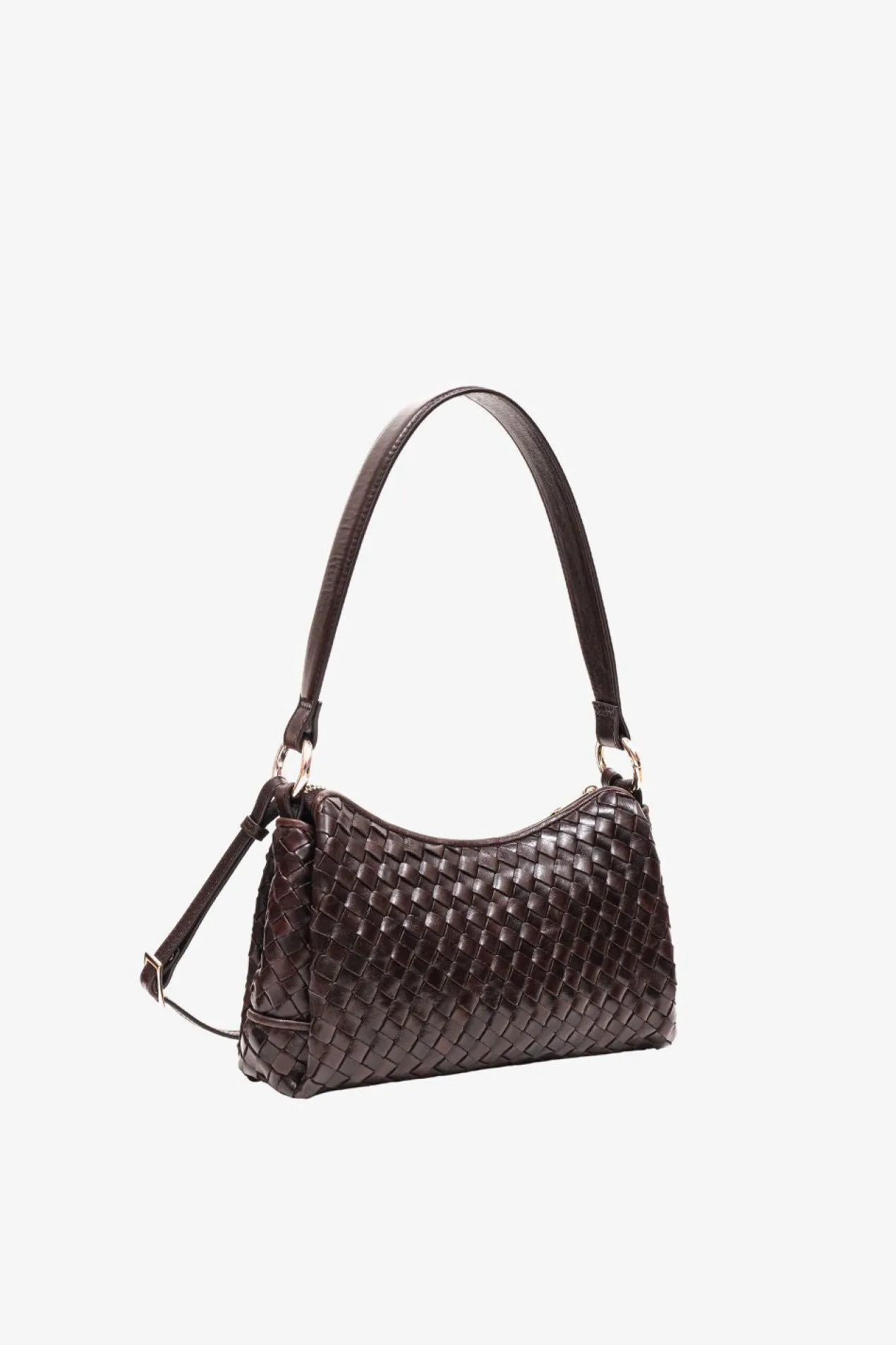 Salerno shoulder bag Eleonora Dark brown