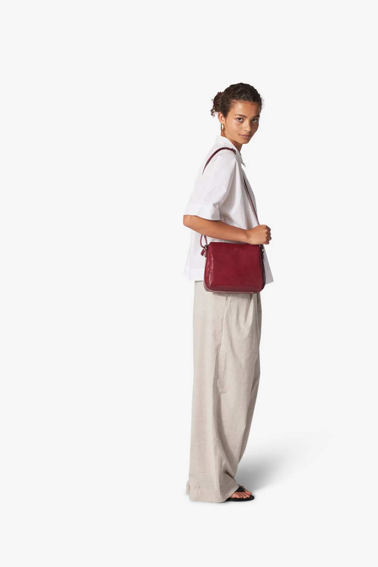 Salerno shoulder bag Sia Amaretto