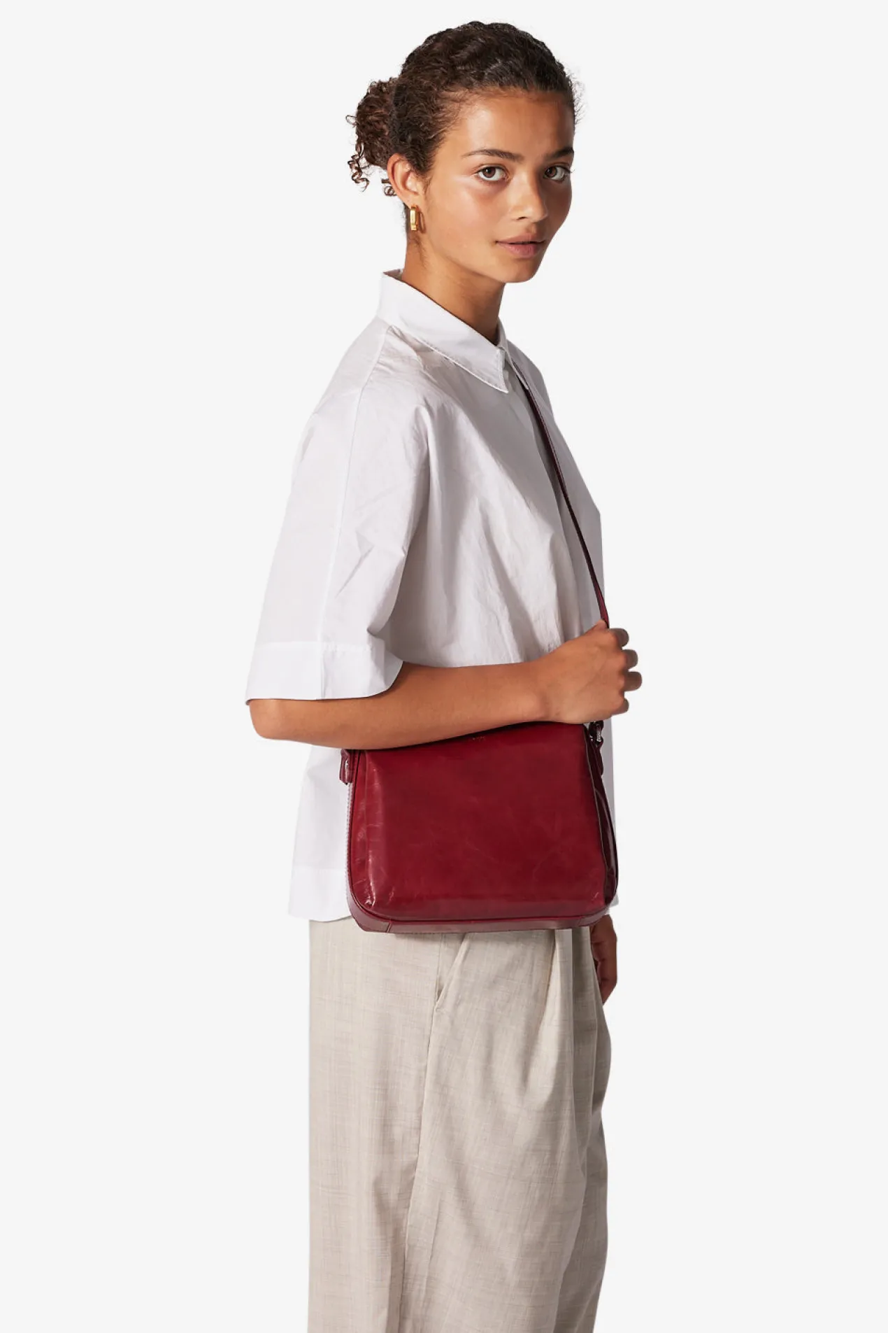 Salerno shoulder bag Sia Amaretto