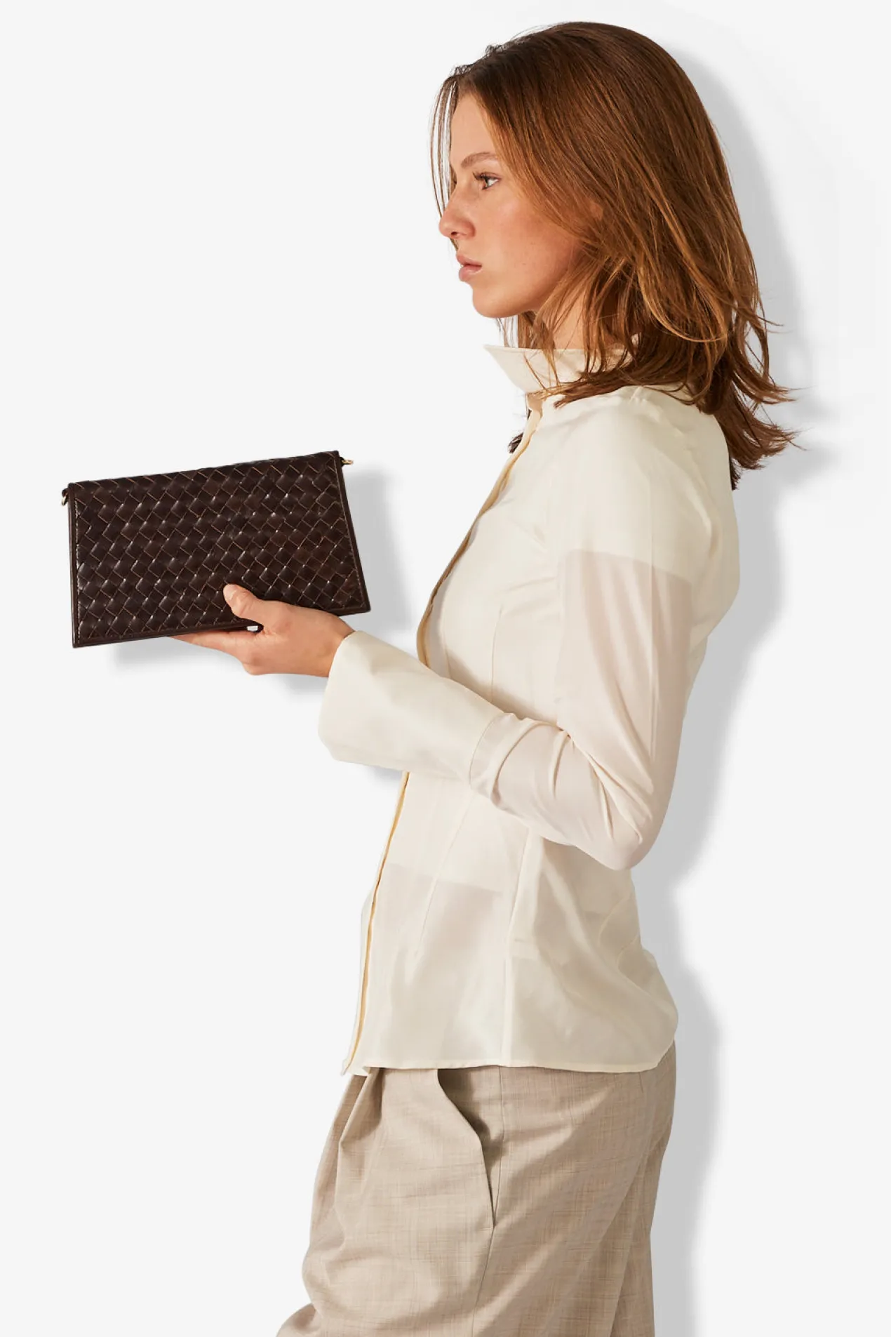 Salerno shoulder bag Mallory Dark brown