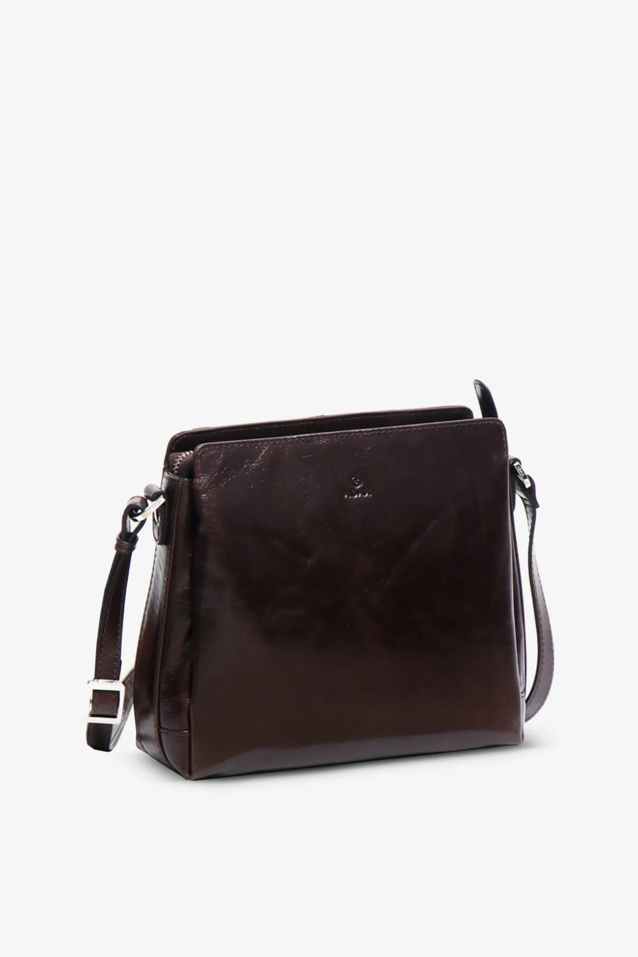 Salerno shoulder bag Sia Dark brown