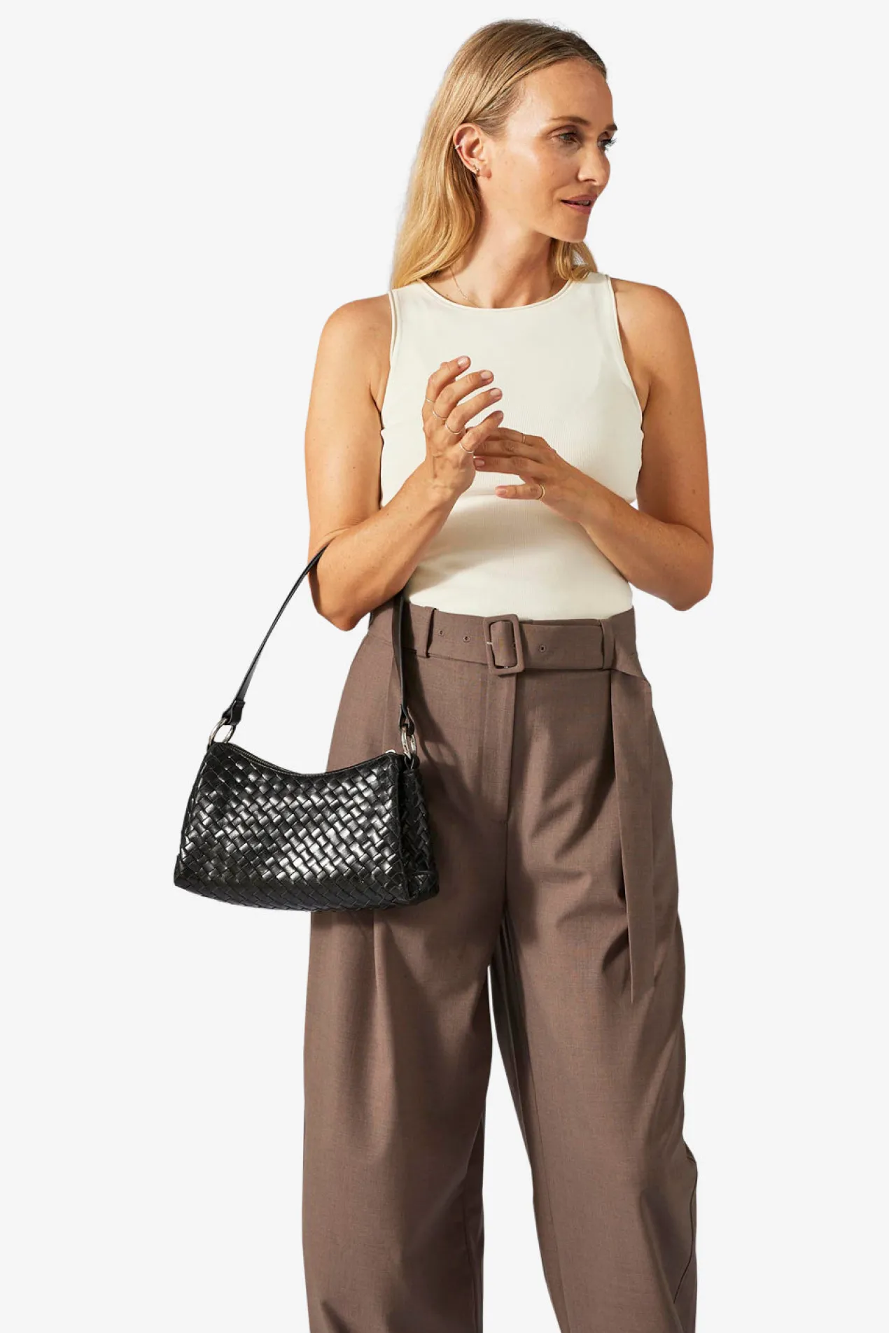 Salerno shoulder bag Eleonora Black