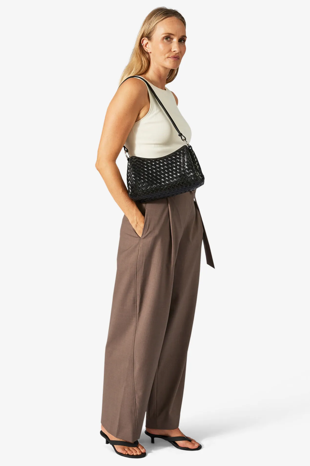 Salerno shoulder bag Eleonora Black